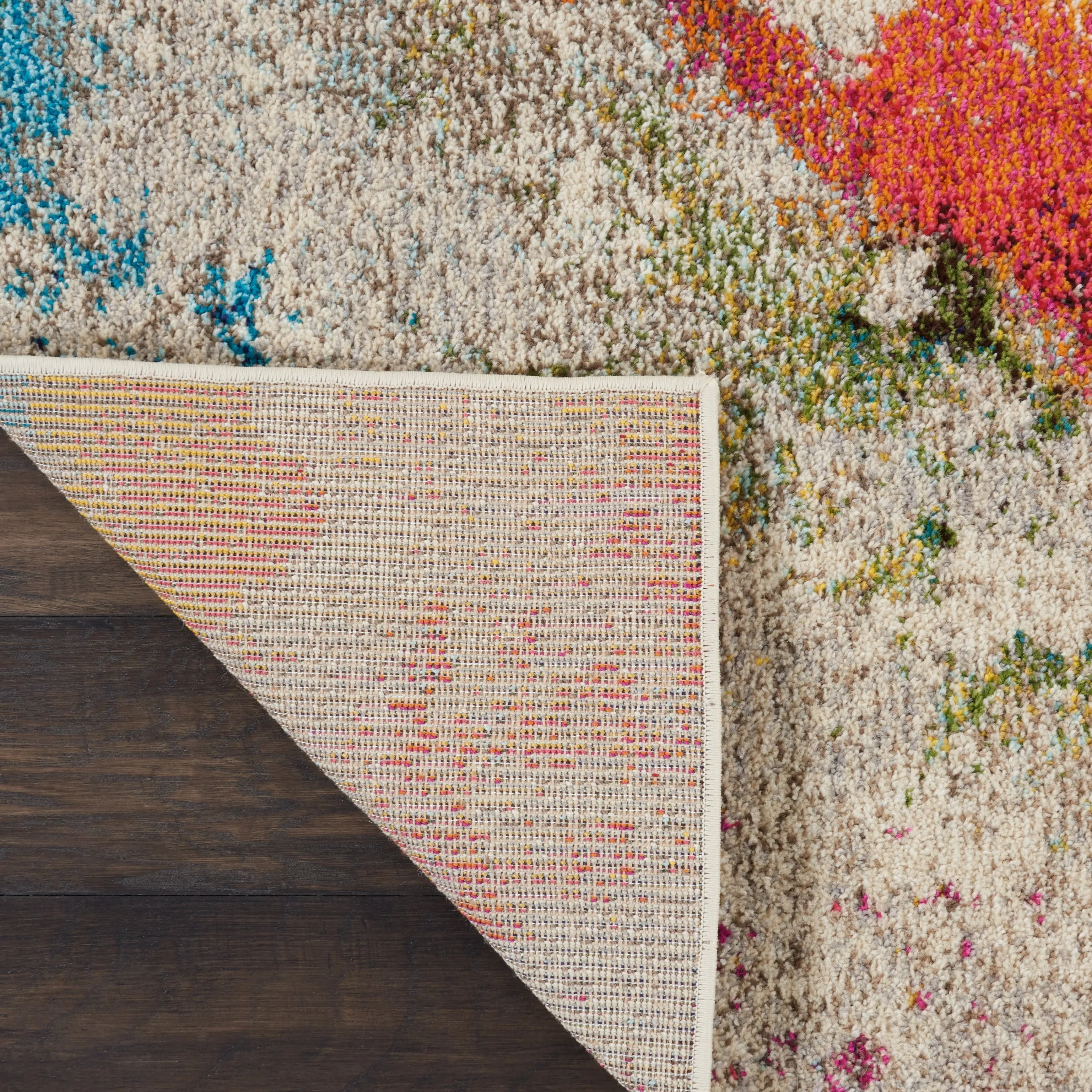 Nourison Celestial Modern Abstract Multicolor Area Rug