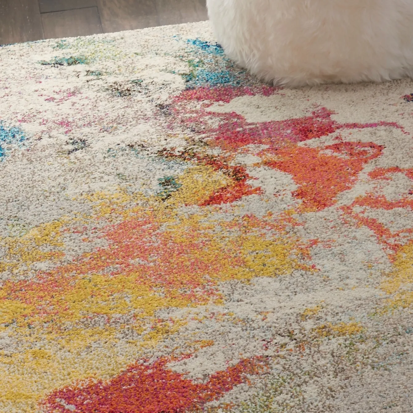 Nourison Celestial Modern Abstract Multicolor Area Rug