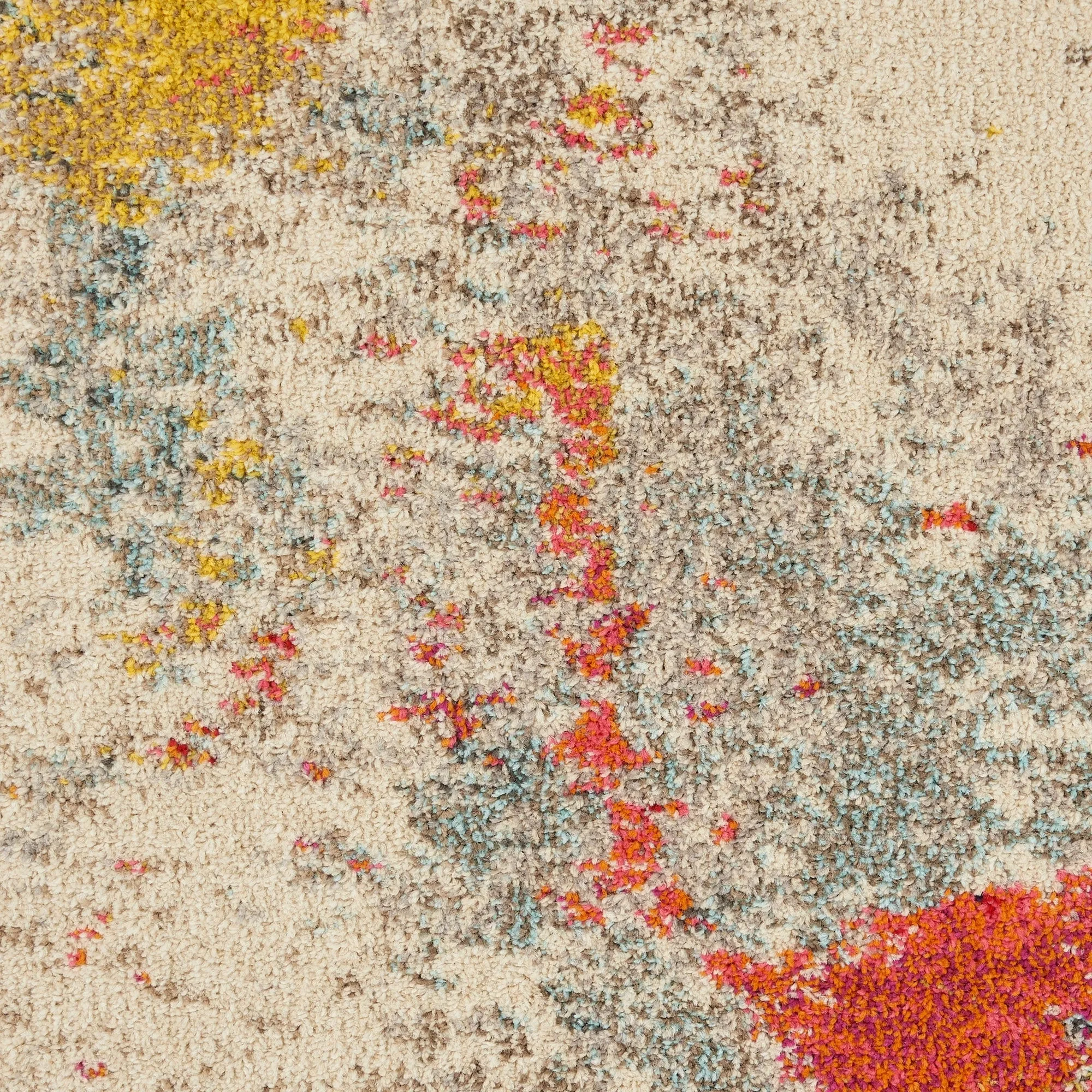 Nourison Celestial Modern Abstract Multicolor Area Rug