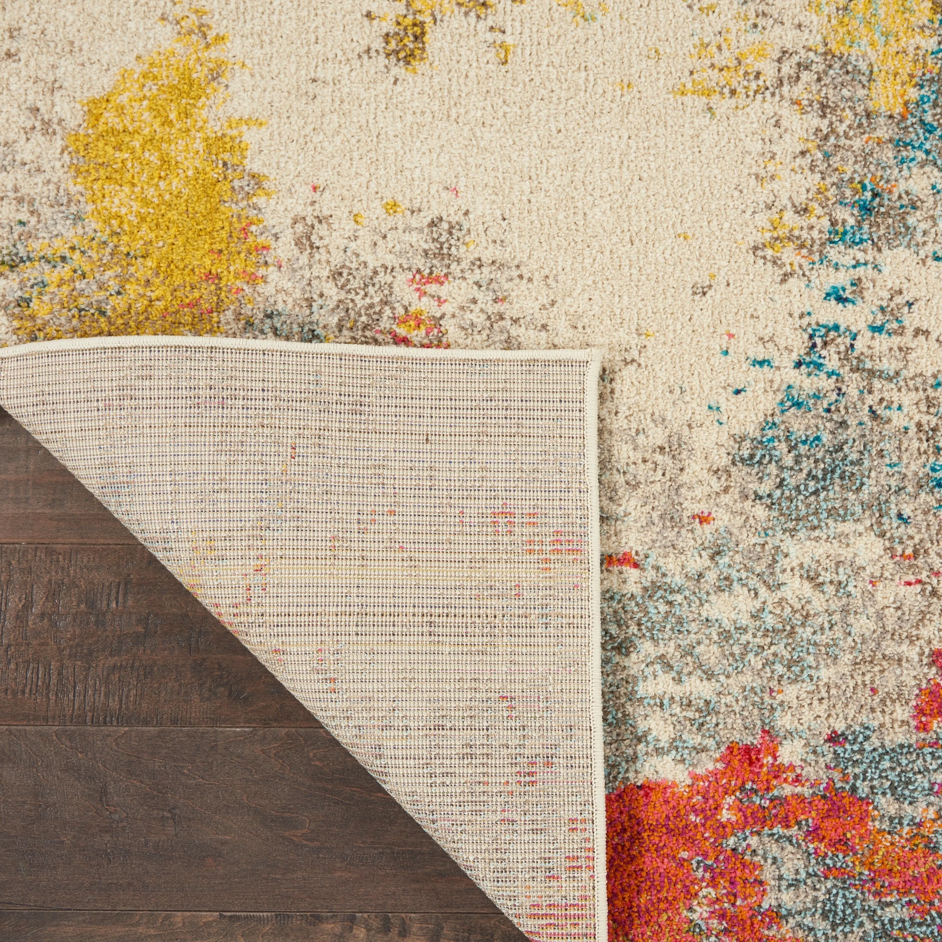 Nourison Celestial Modern Abstract Multicolor Area Rug