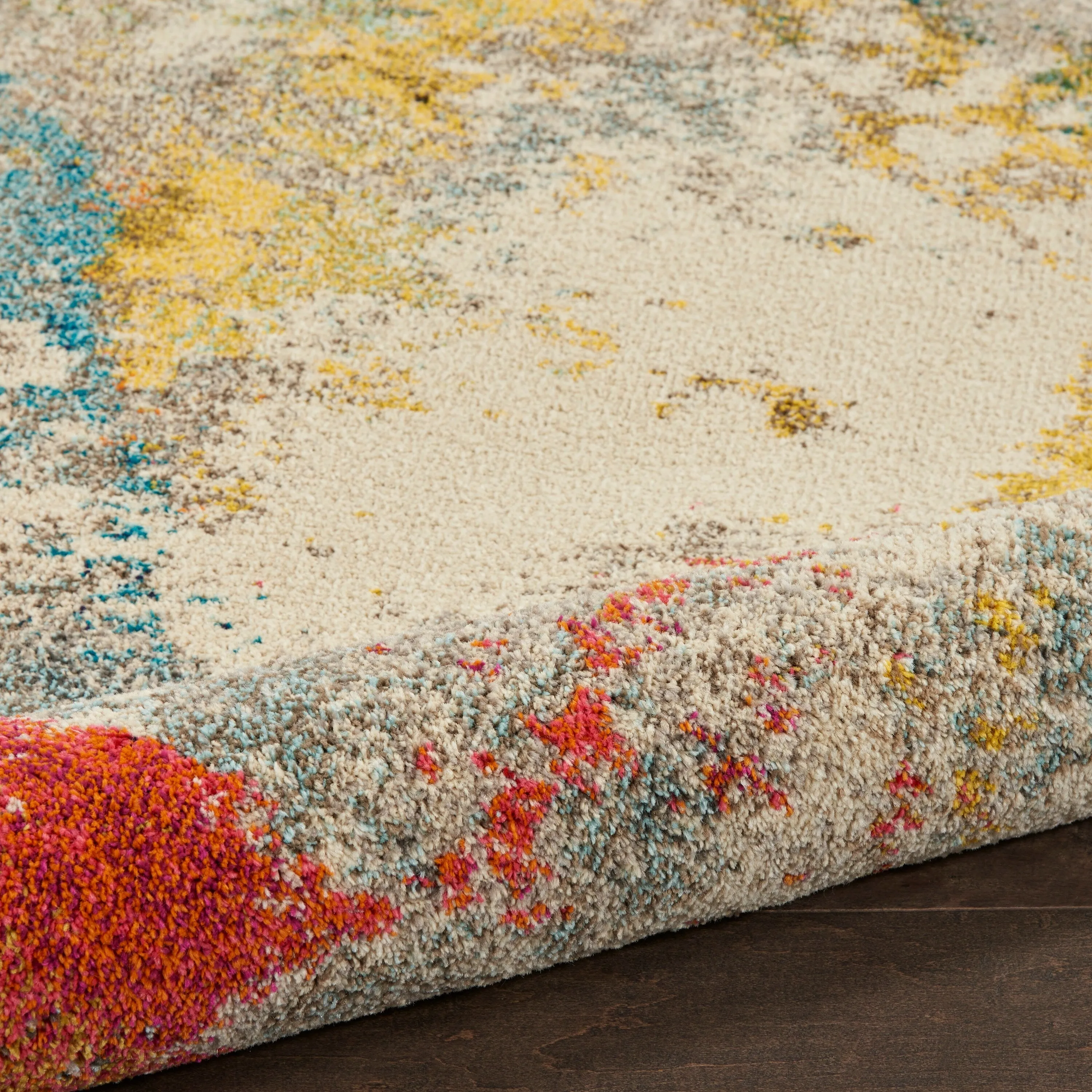 Nourison Celestial Modern Abstract Multicolor Area Rug