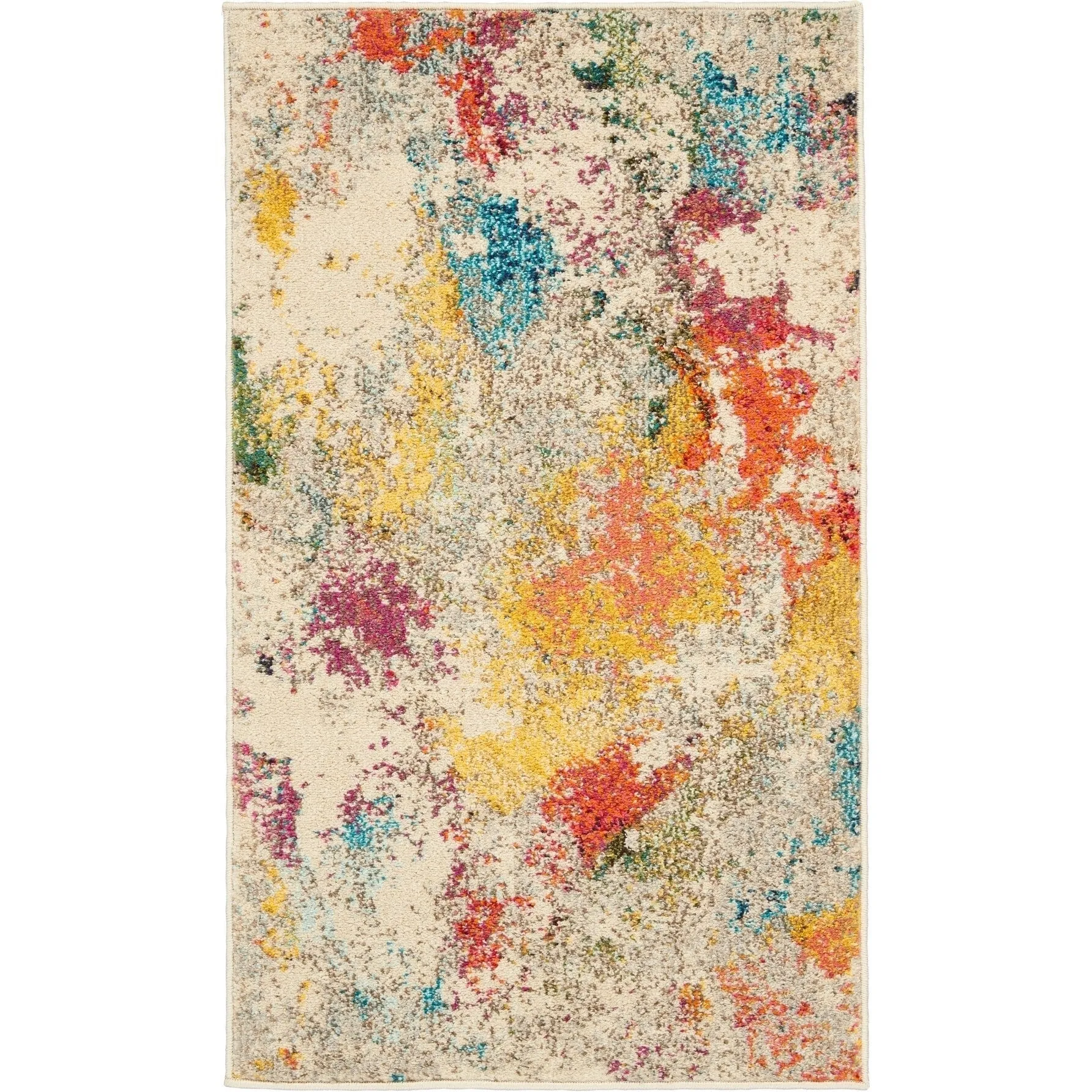 Nourison Celestial Modern Abstract Multicolor Area Rug