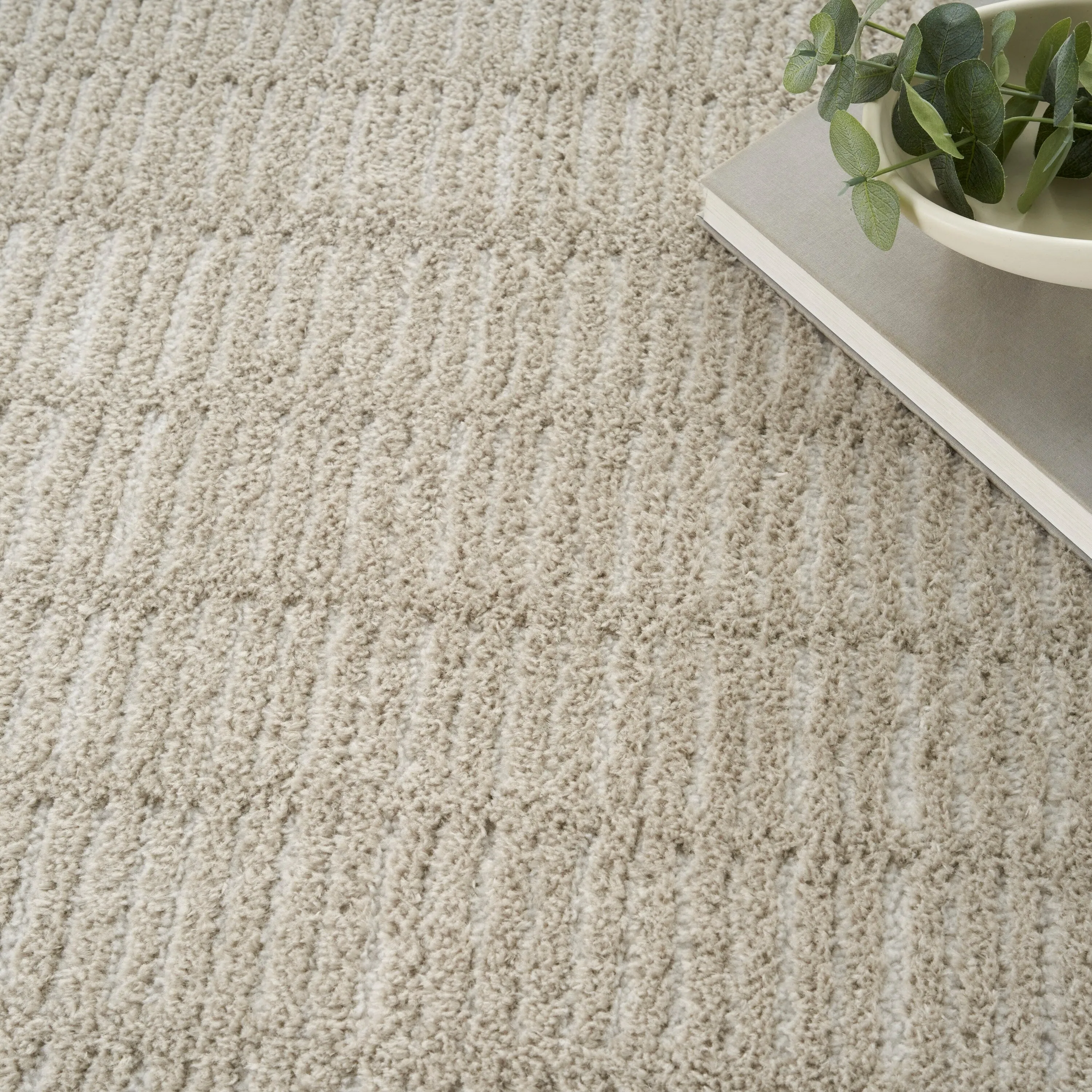 Nourison Cozy Modern Indoor Abstract Area Rug