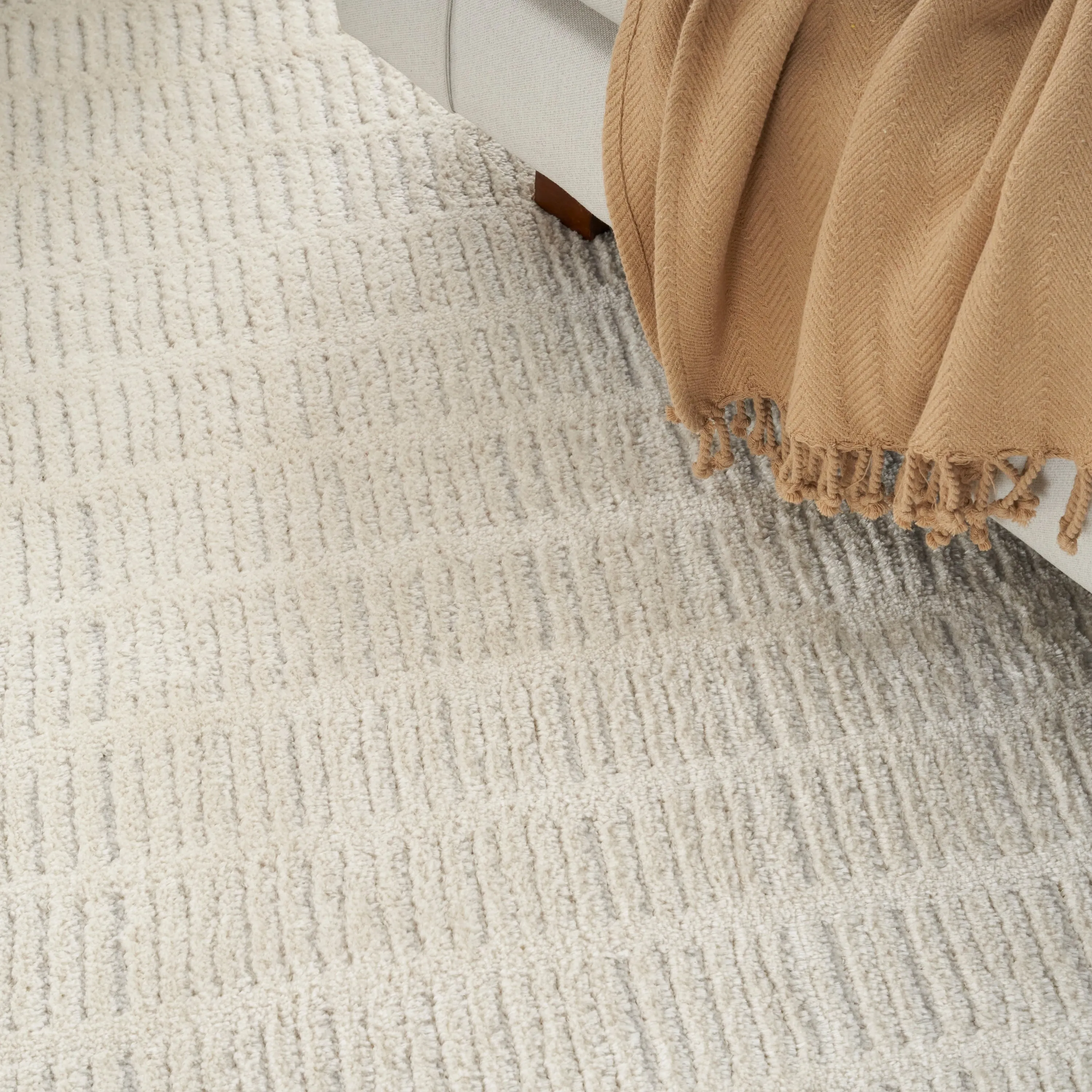 Nourison Cozy Modern Indoor Abstract Area Rug