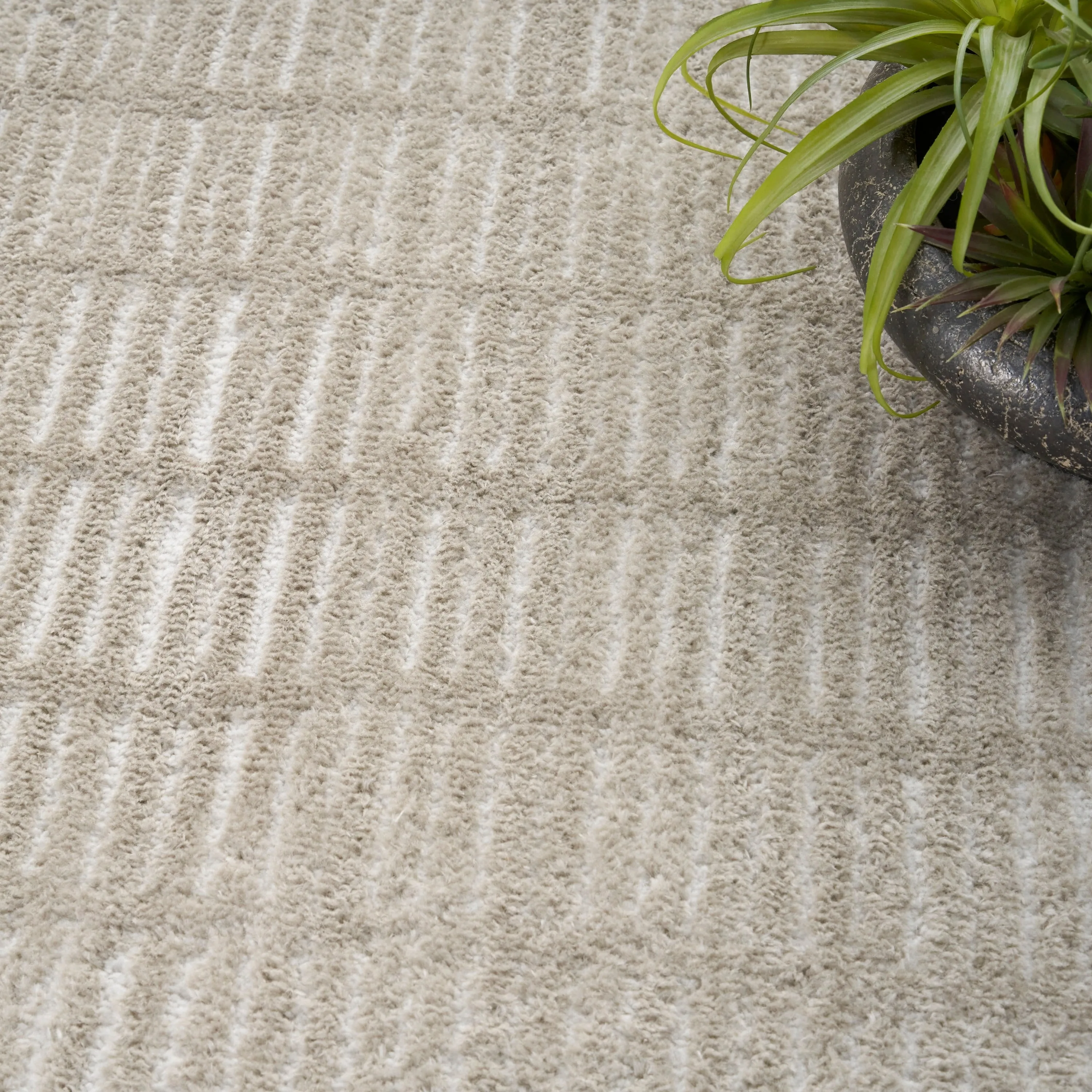 Nourison Cozy Modern Indoor Abstract Area Rug
