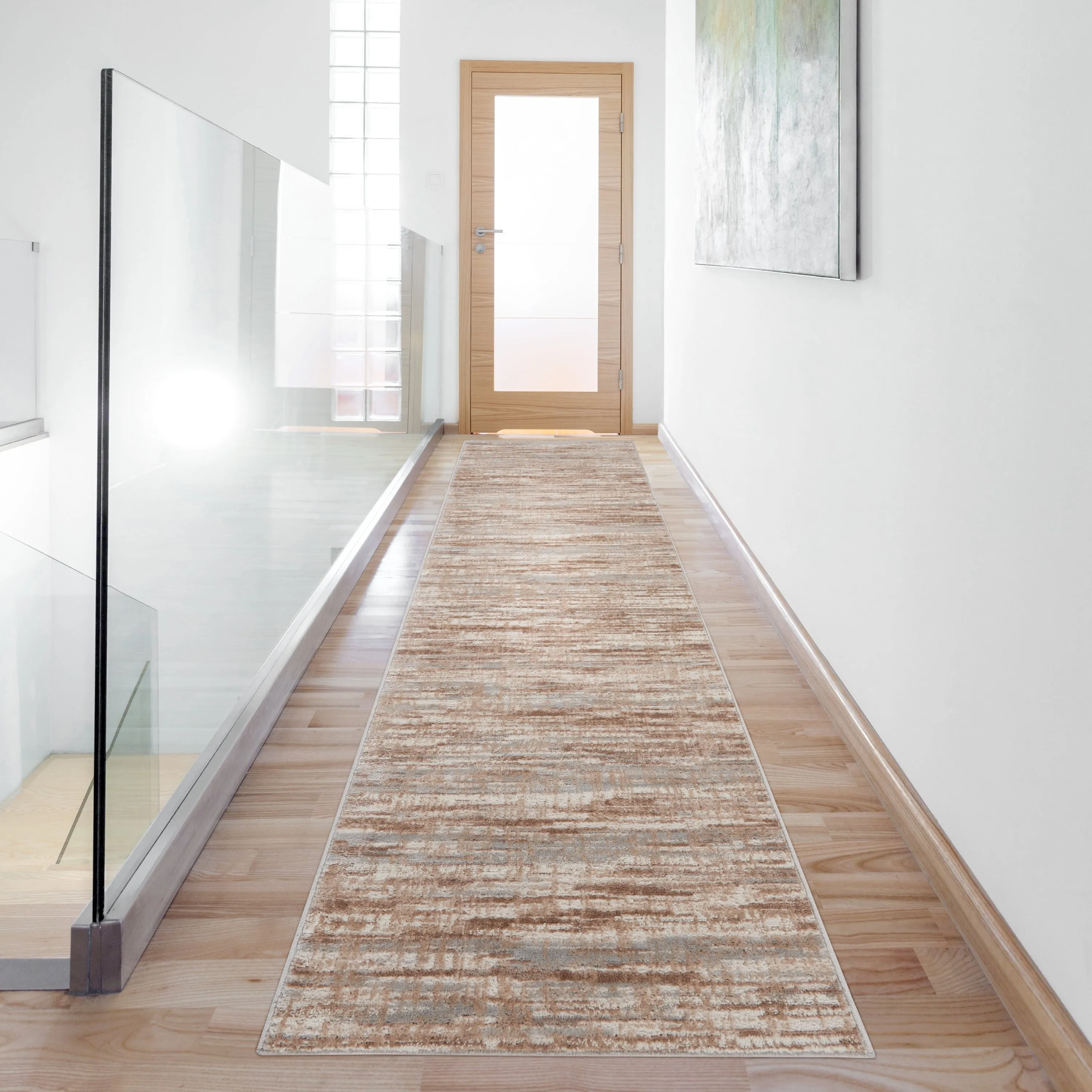 Nourison Elation Modern Abstract Stripe Area Rug
