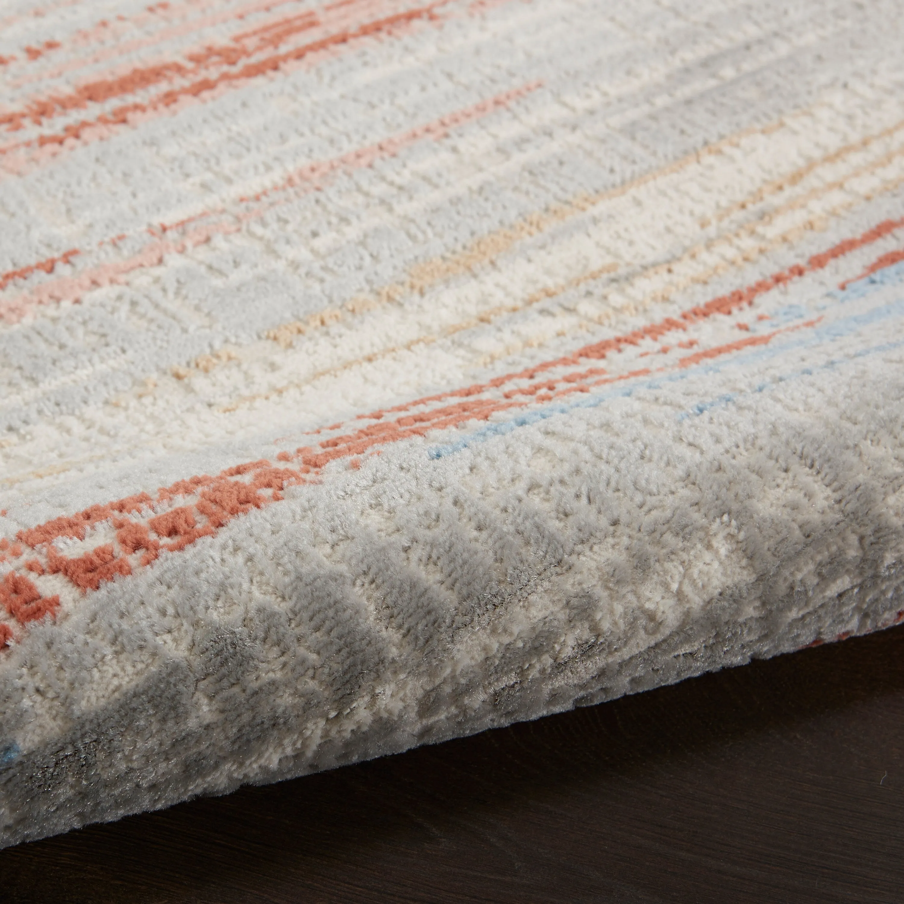 Nourison Elation Modern Abstract Stripe Area Rug