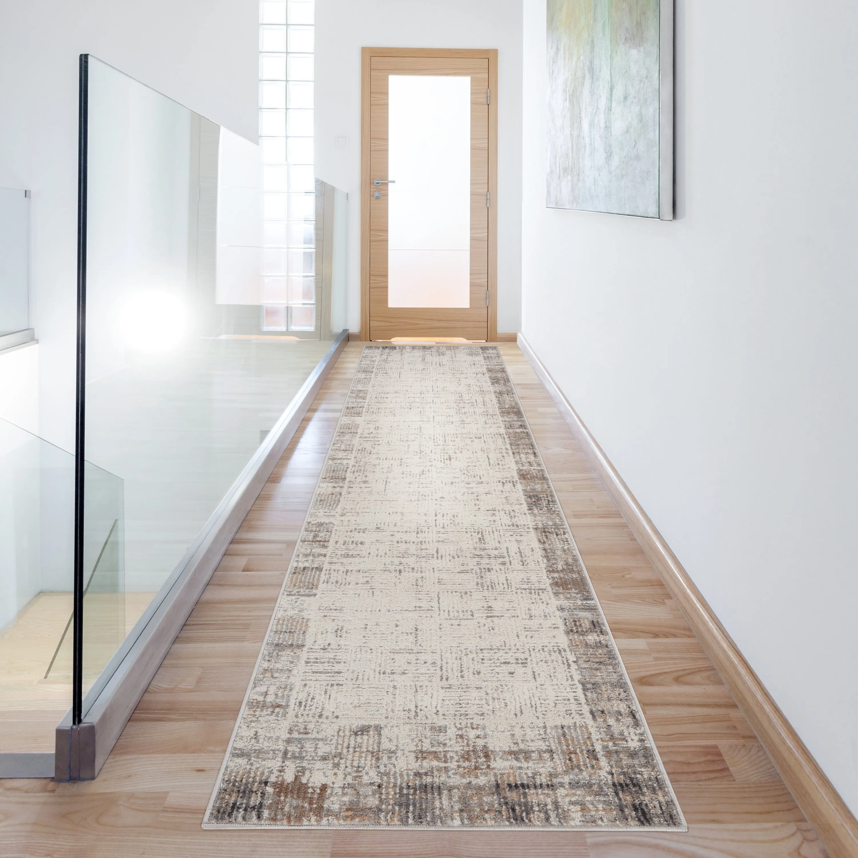 Nourison Elation Modern Abstract Stripe Area Rug