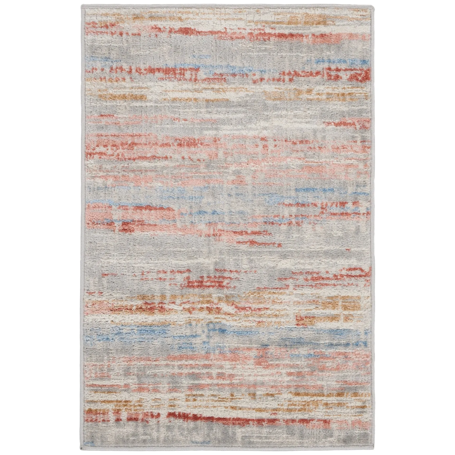 Nourison Elation Modern Abstract Stripe Area Rug
