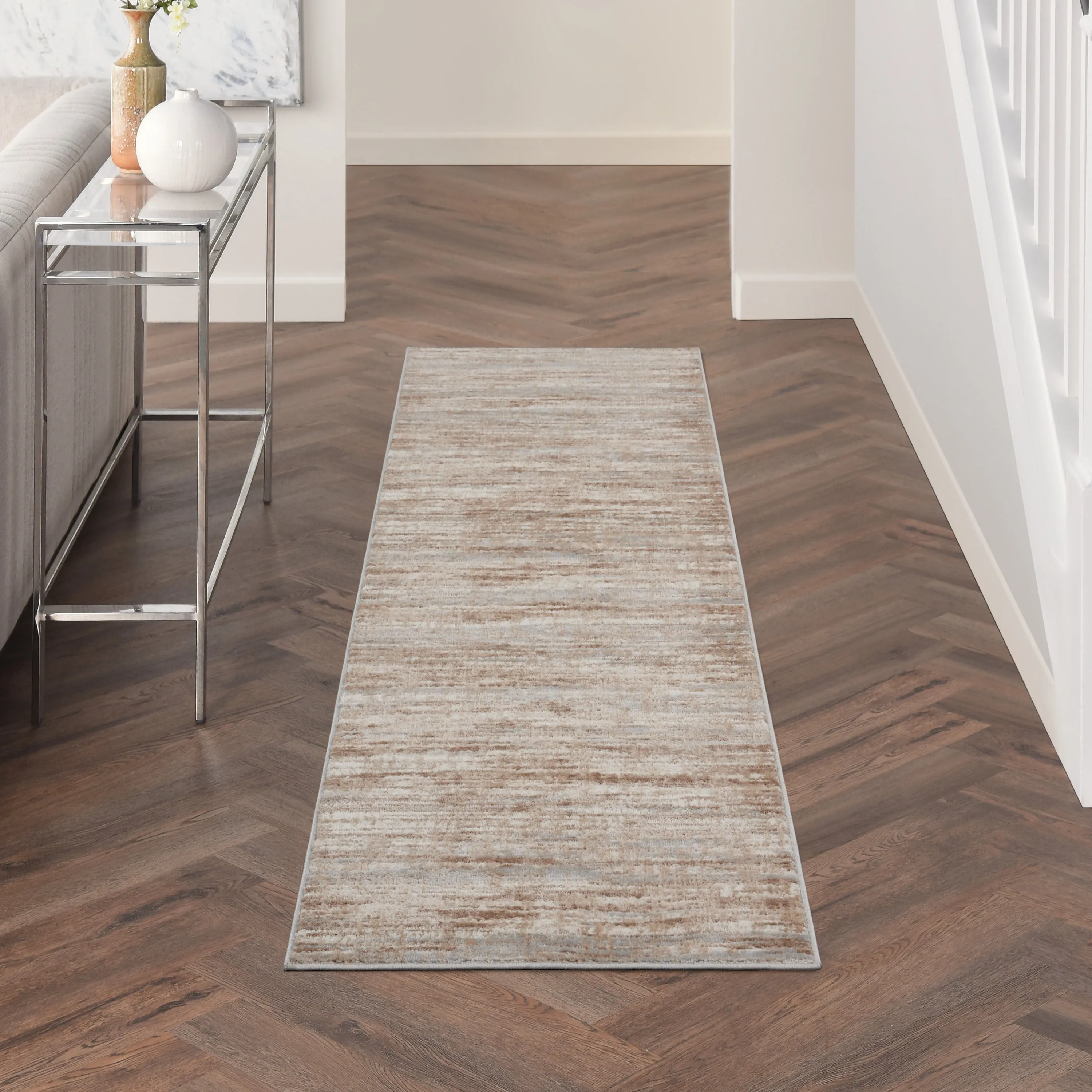 Nourison Elation Modern Abstract Stripe Area Rug