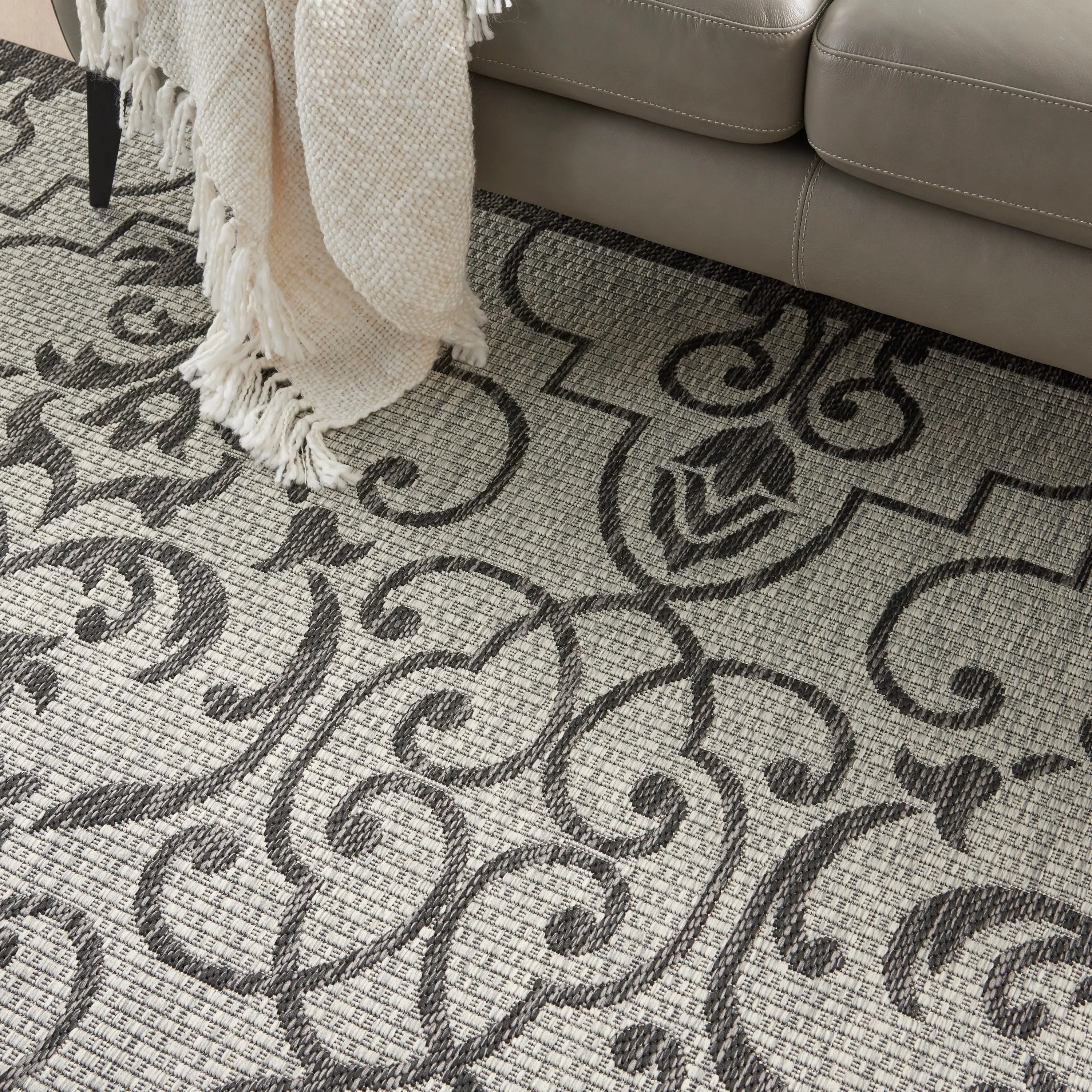 Nourison Garden Party Trellis Indoor/Outdoor Area Rug