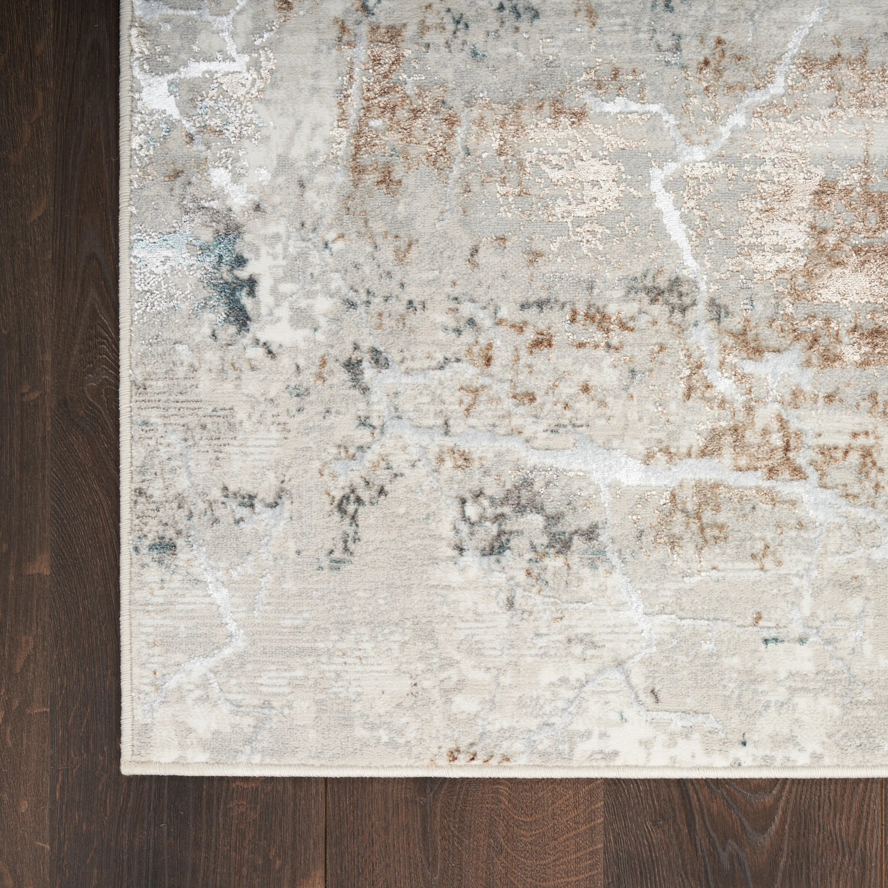 Nourison Glam Indoor Abstract Area Rug