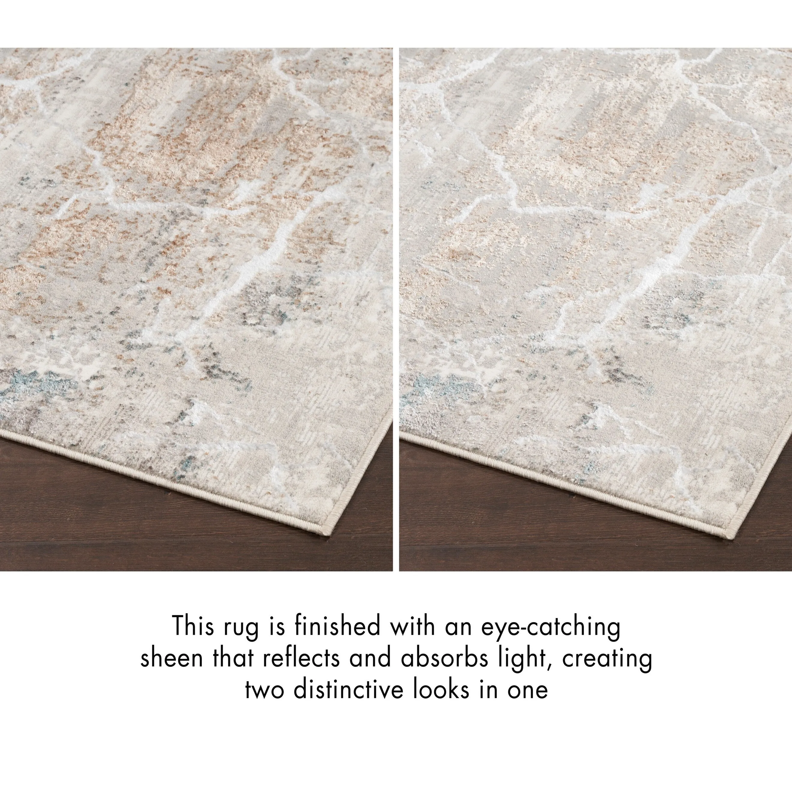 Nourison Glam Indoor Abstract Area Rug
