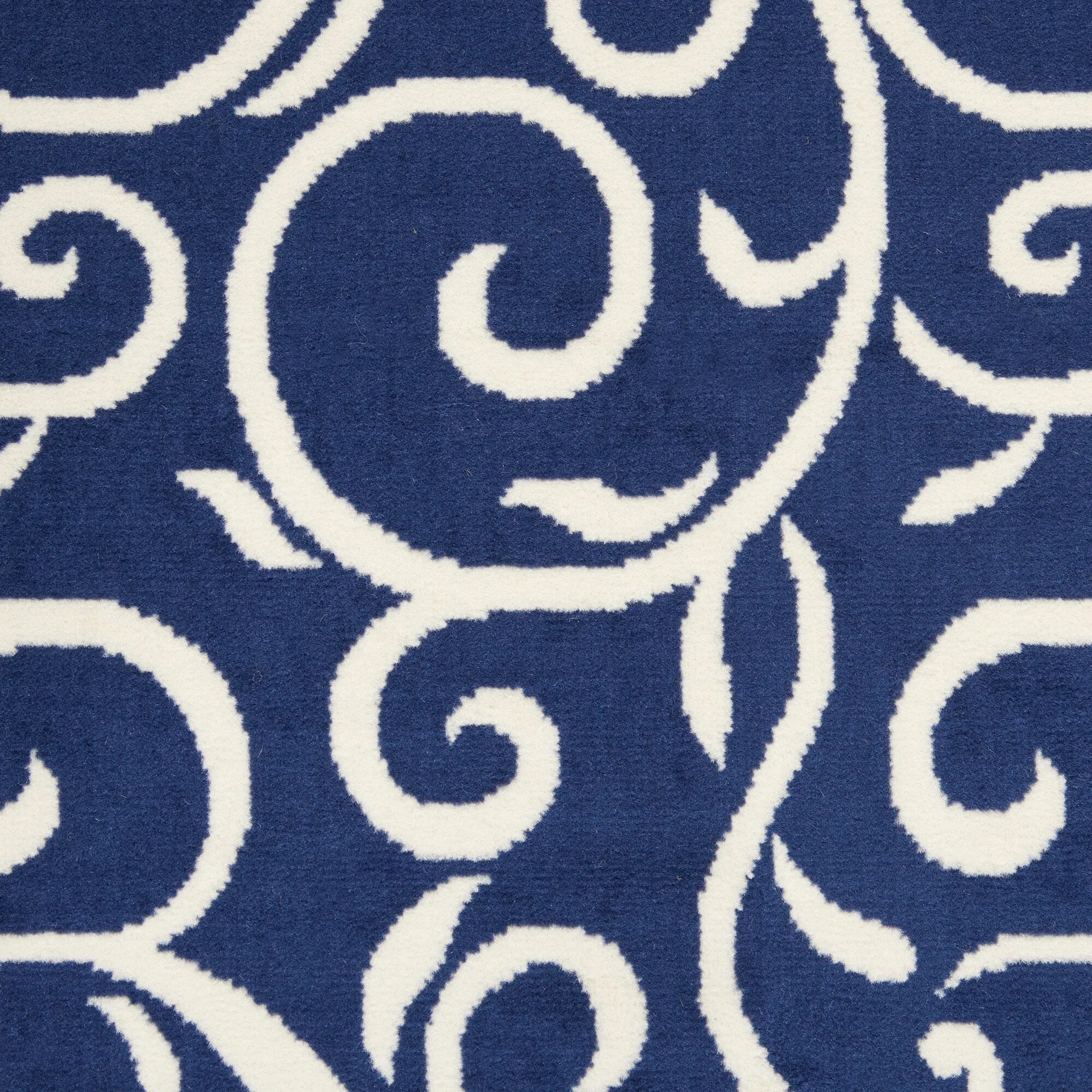 Nourison Grafix Farmhouse Country Scroll Transitional Area Rug