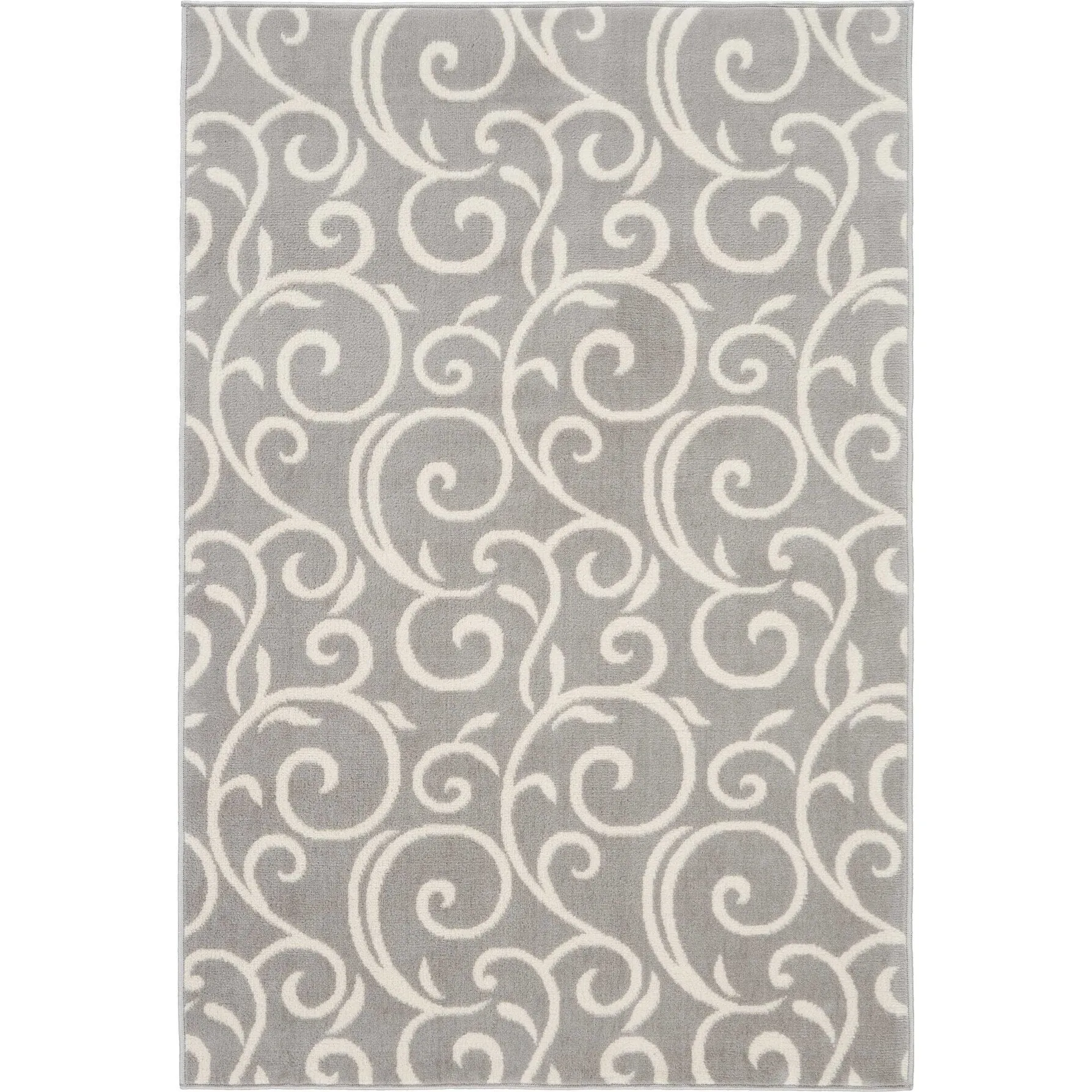 Nourison Grafix Farmhouse Country Scroll Transitional Area Rug