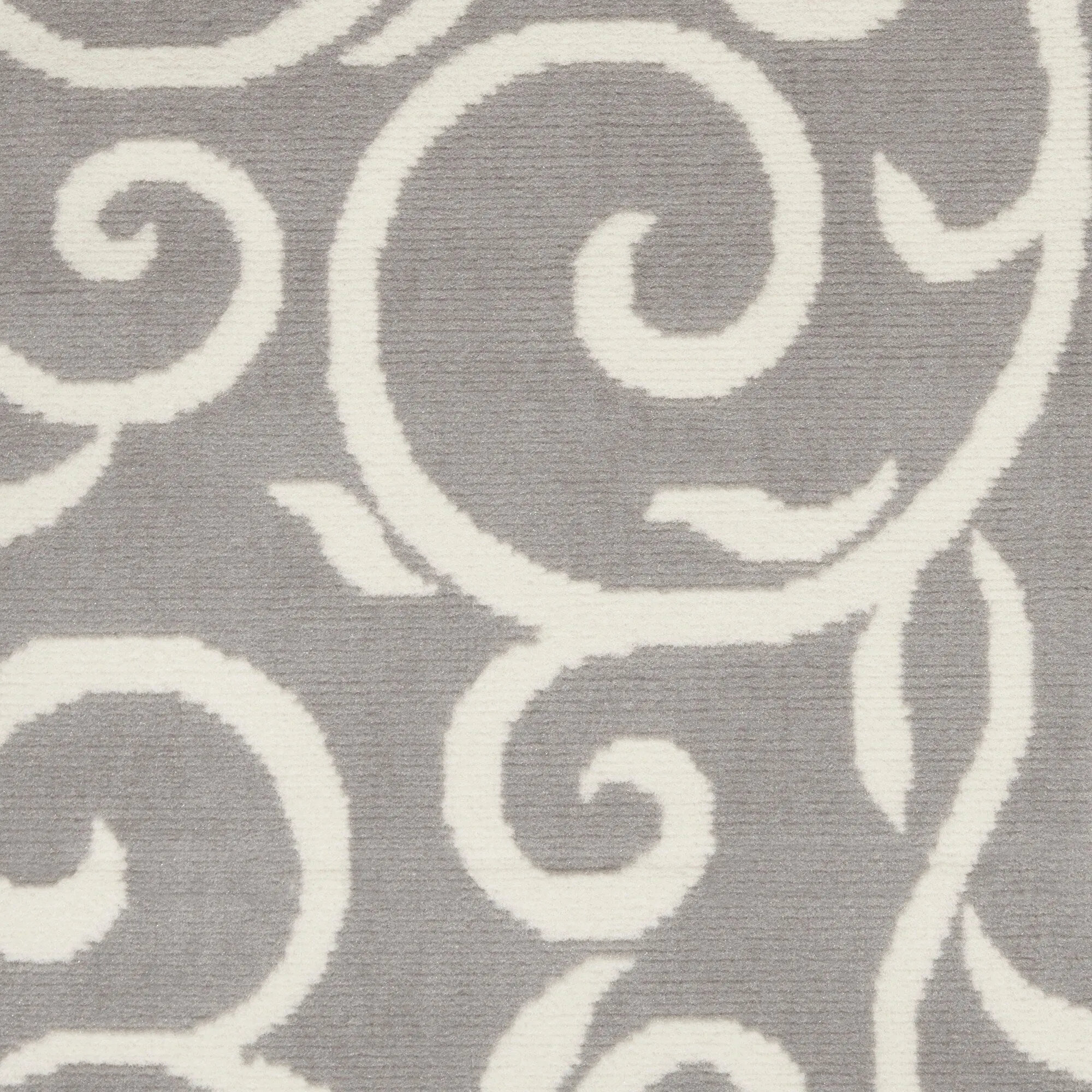 Nourison Grafix Farmhouse Country Scroll Transitional Area Rug