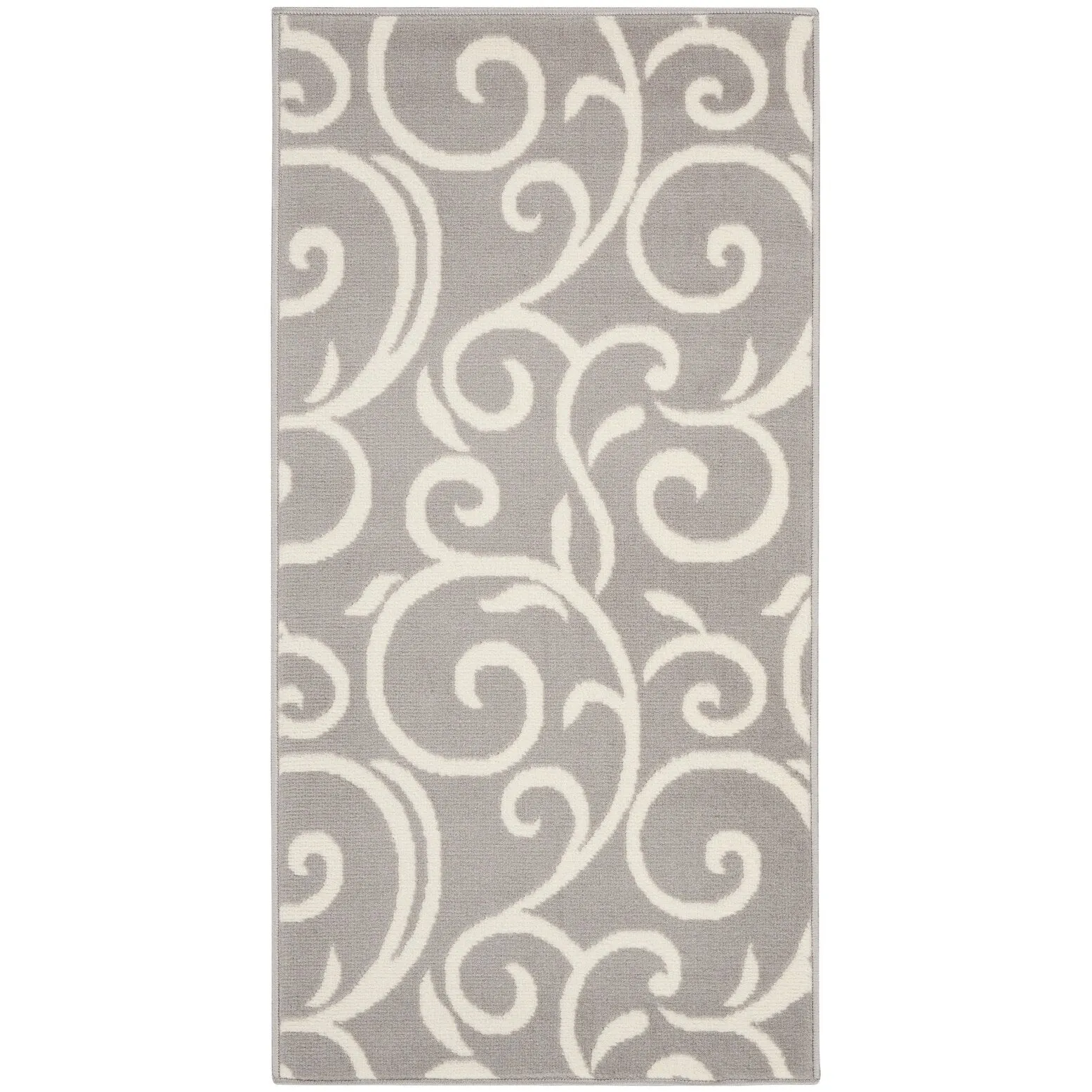 Nourison Grafix Farmhouse Country Scroll Transitional Area Rug