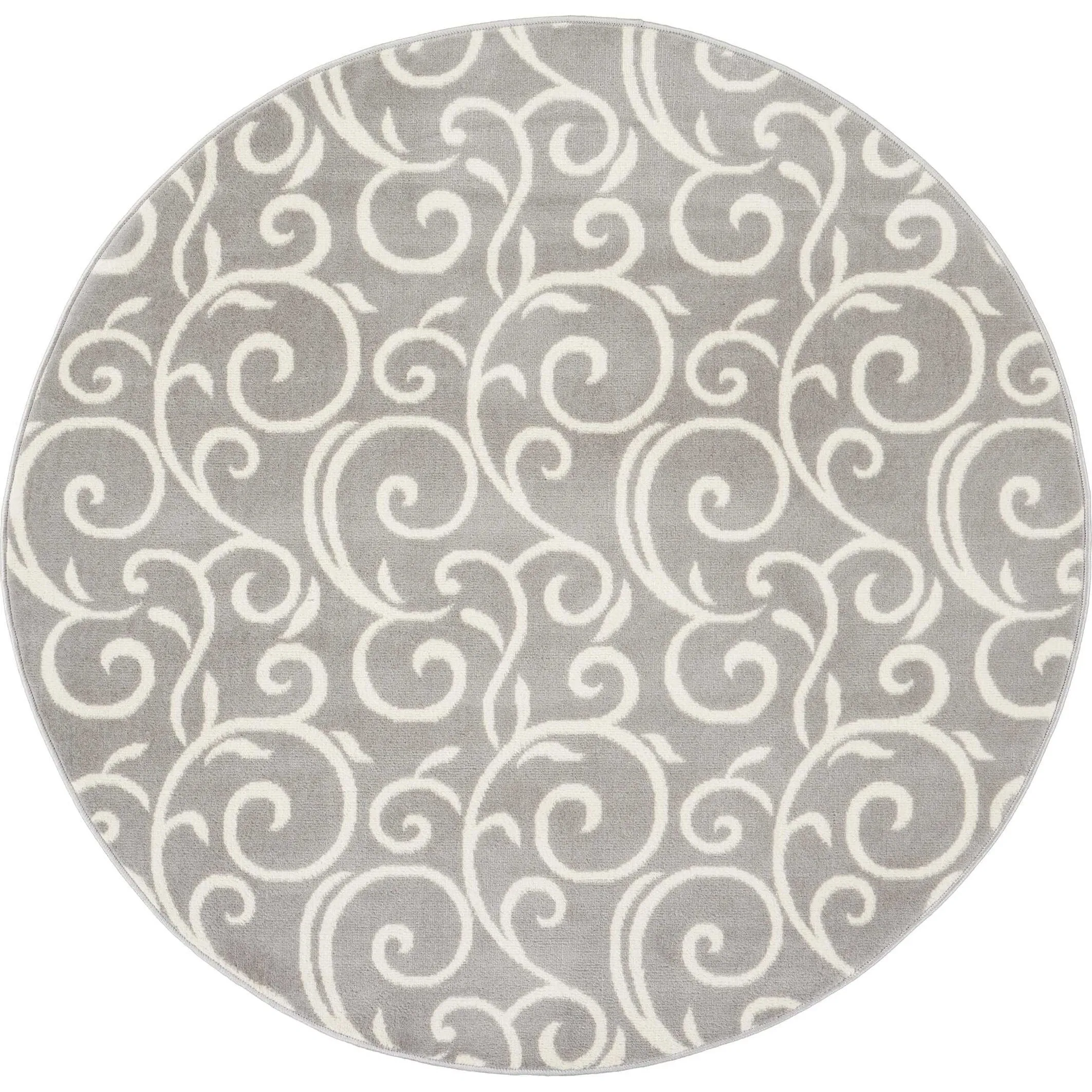 Nourison Grafix Farmhouse Country Scroll Transitional Area Rug