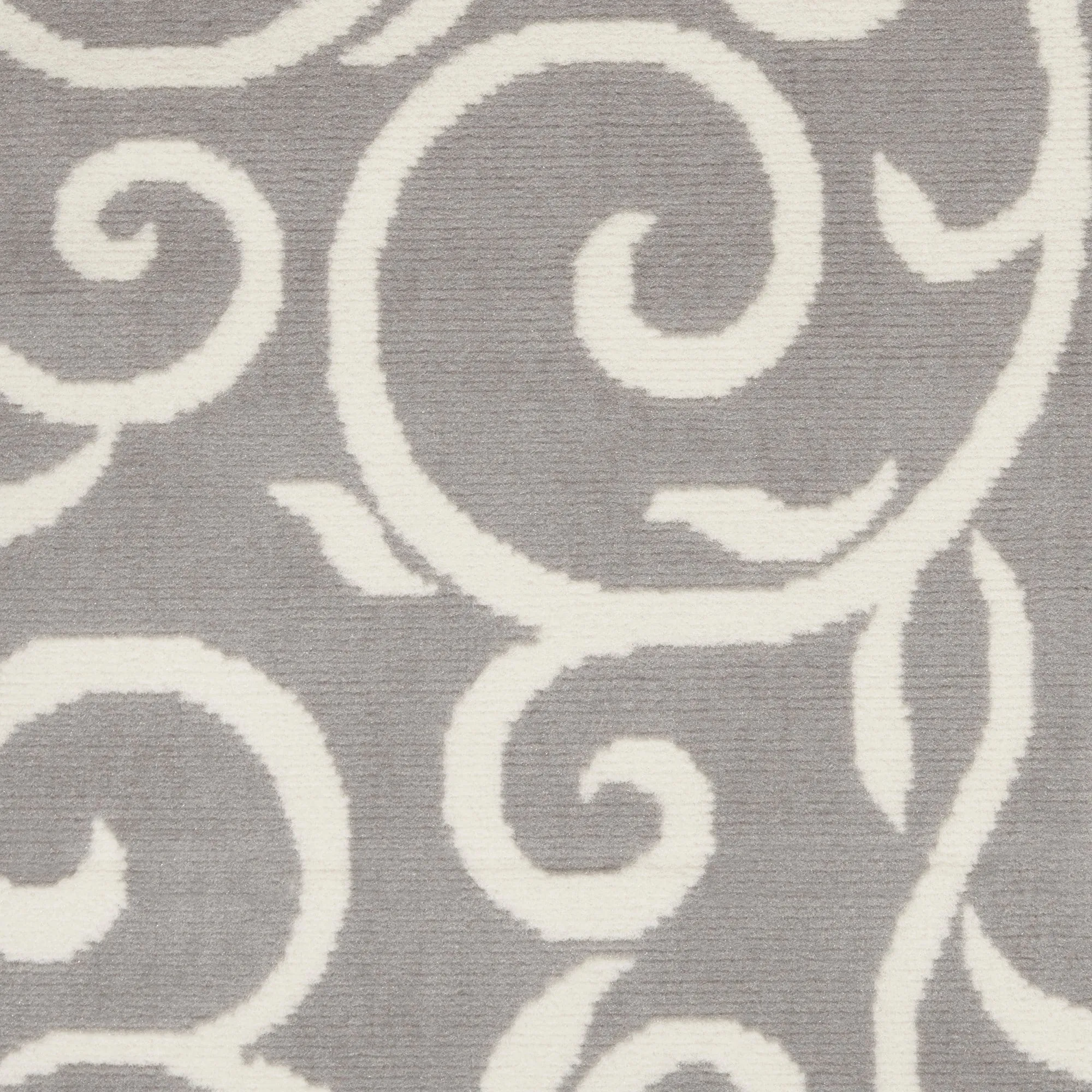 Nourison Grafix Farmhouse Country Scroll Transitional Area Rug