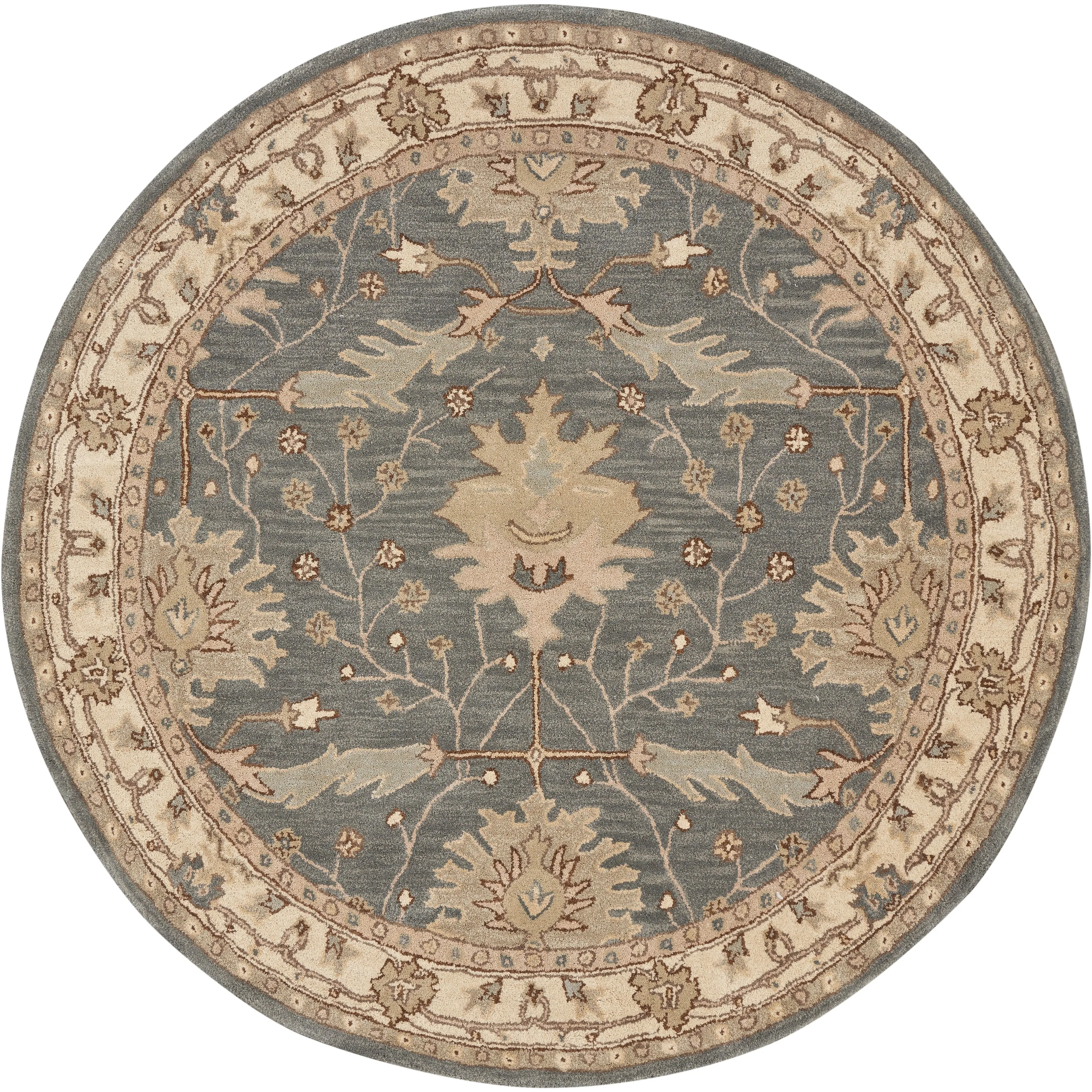 Nourison Hand-tufted Wool Persian Vine and Bloom Area Rug