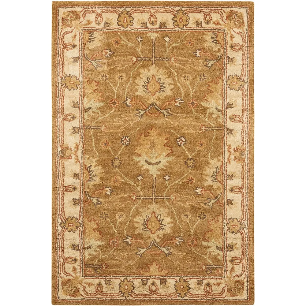 Nourison Hand-tufted Wool Persian Vine and Bloom Area Rug