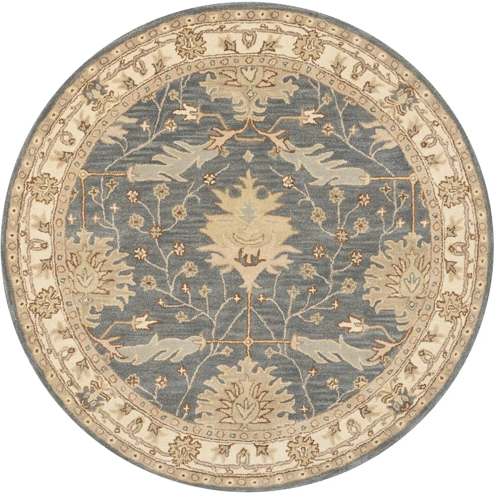 Nourison Hand-tufted Wool Persian Vine and Bloom Area Rug