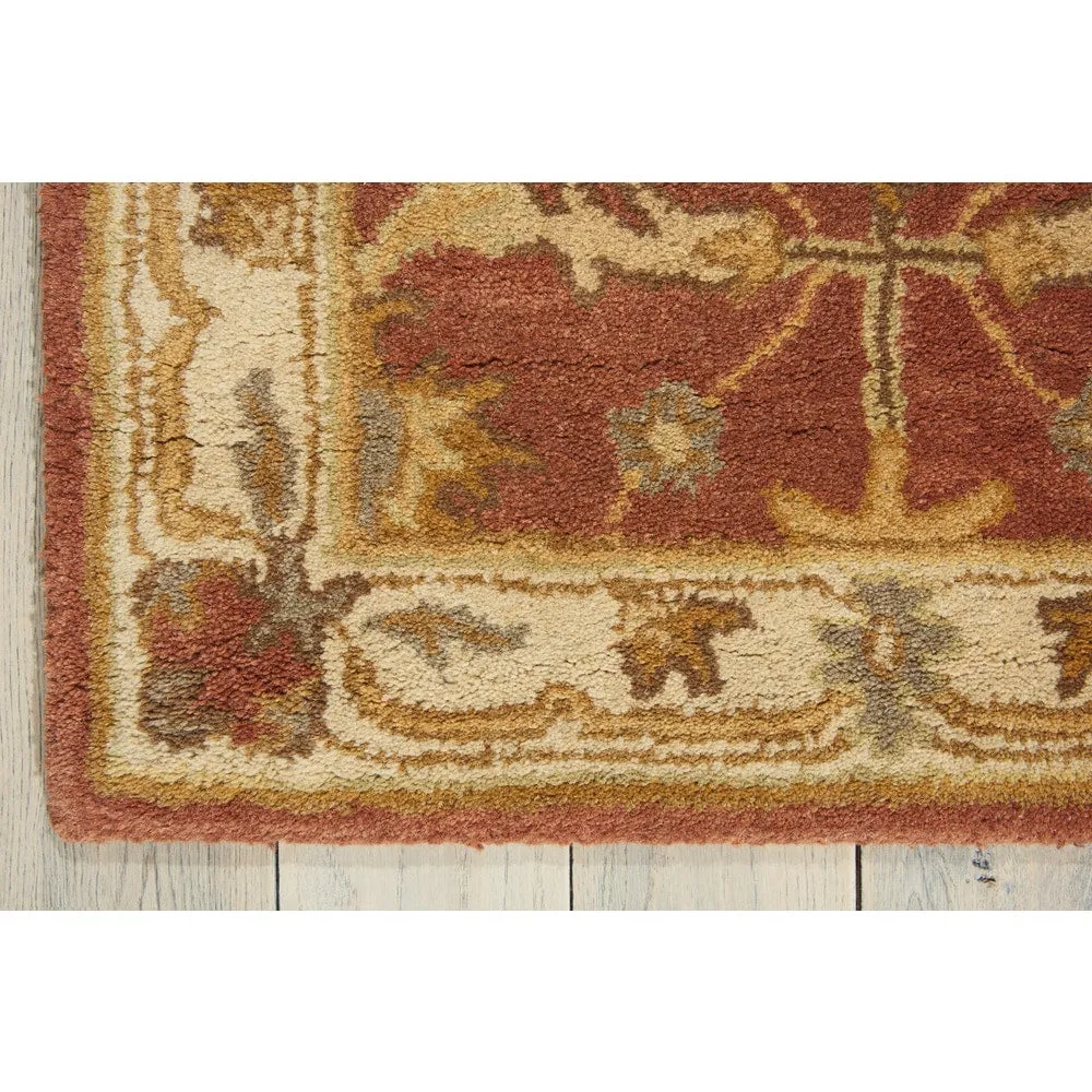 Nourison Hand-tufted Wool Persian Vine and Bloom Area Rug