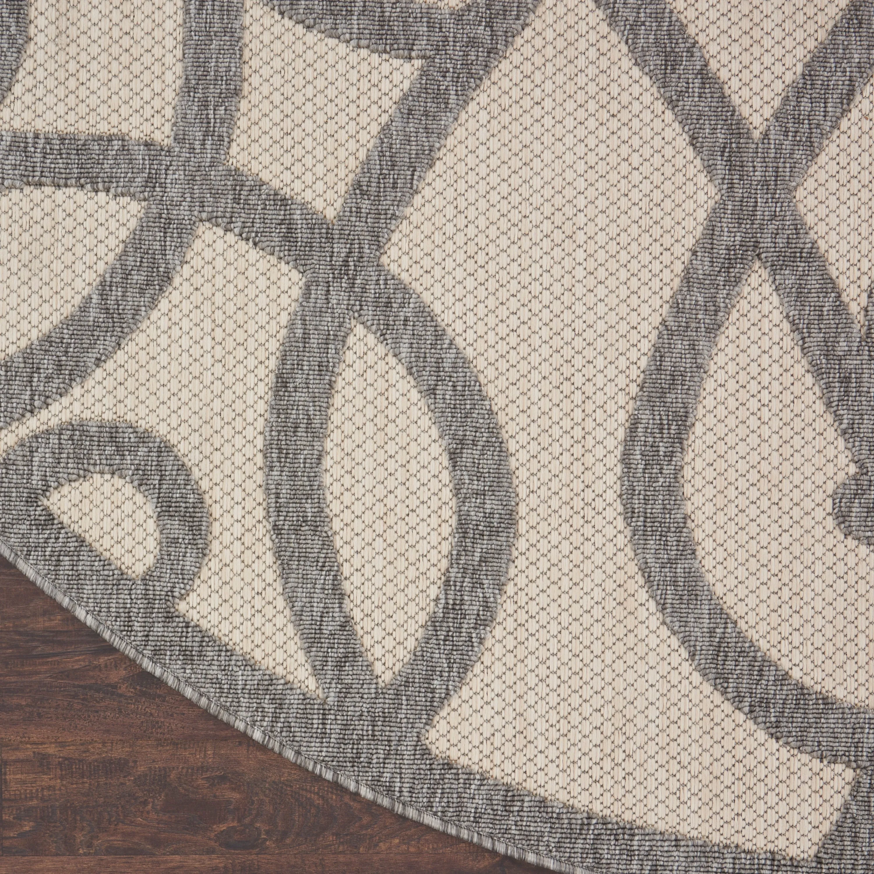 Nourison Palamos Geometric Scroll Indoor Outdoor Area Rug