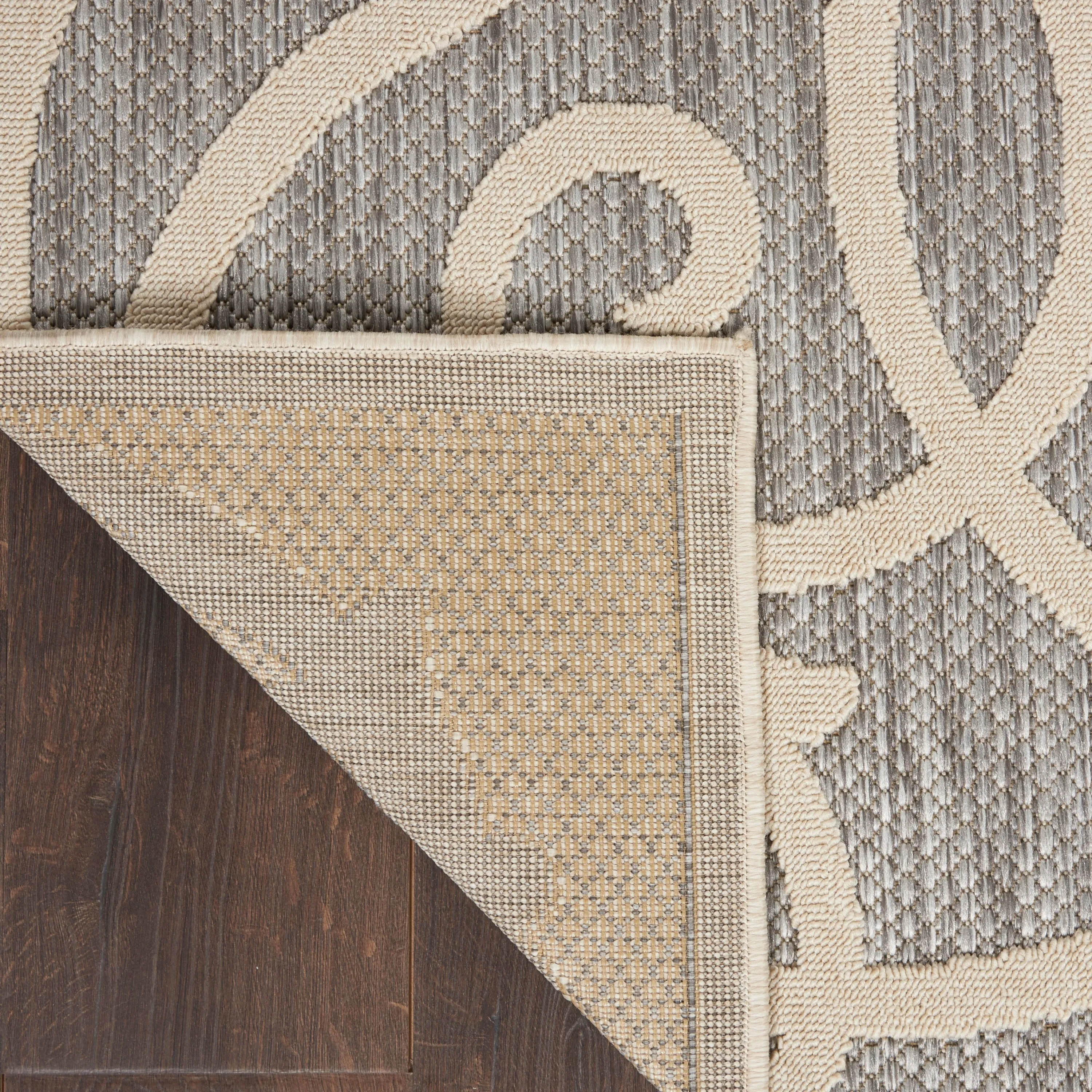 Nourison Palamos Geometric Scroll Indoor Outdoor Area Rug