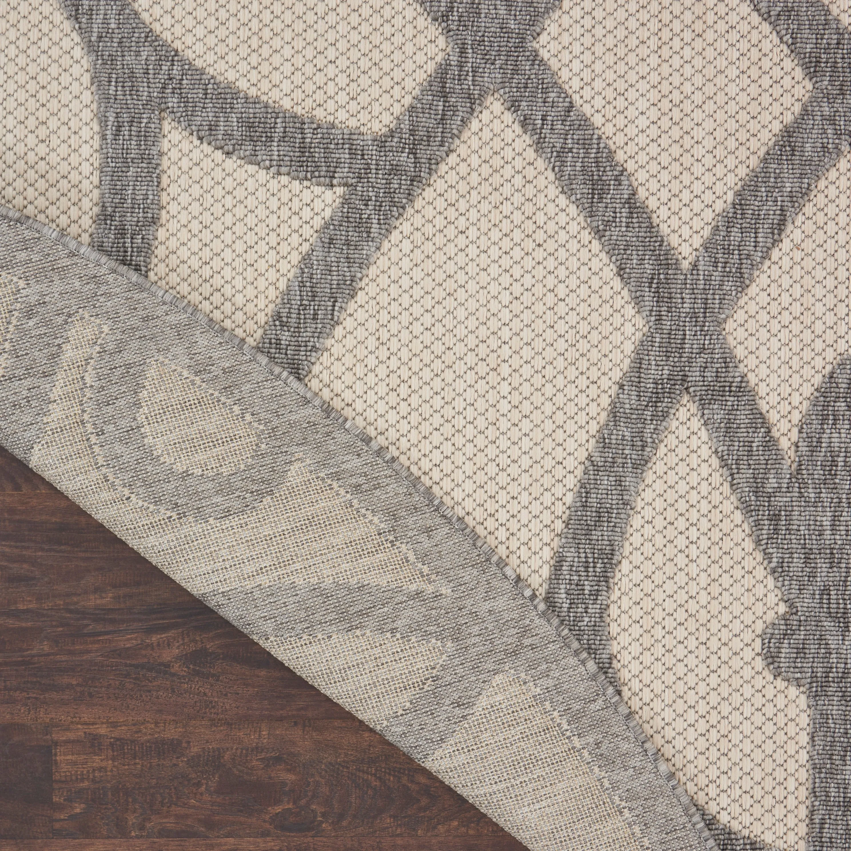 Nourison Palamos Geometric Scroll Indoor Outdoor Area Rug