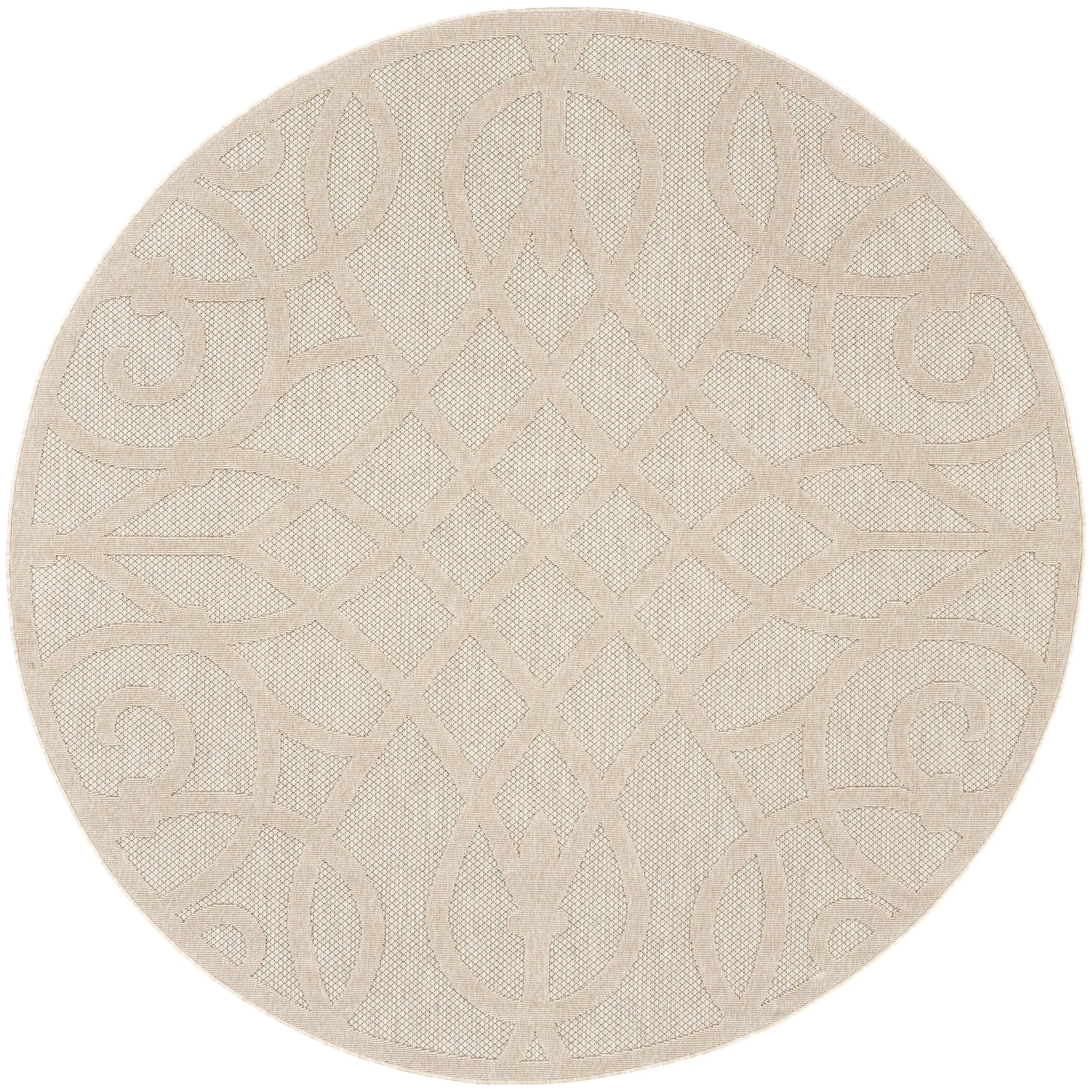 Nourison Palamos Geometric Scroll Indoor Outdoor Area Rug