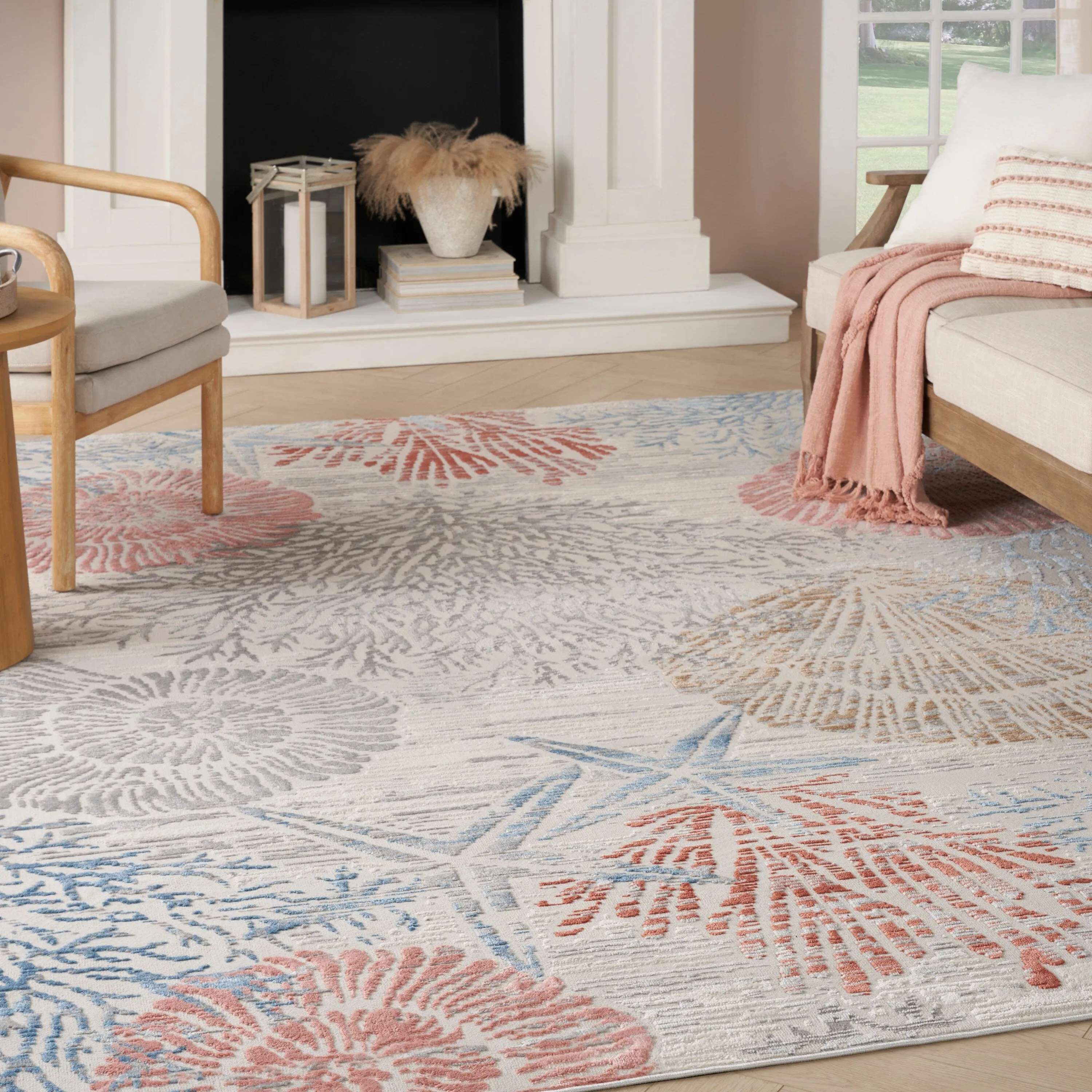 Nourison Seaside Indoor only Nature Area Rug