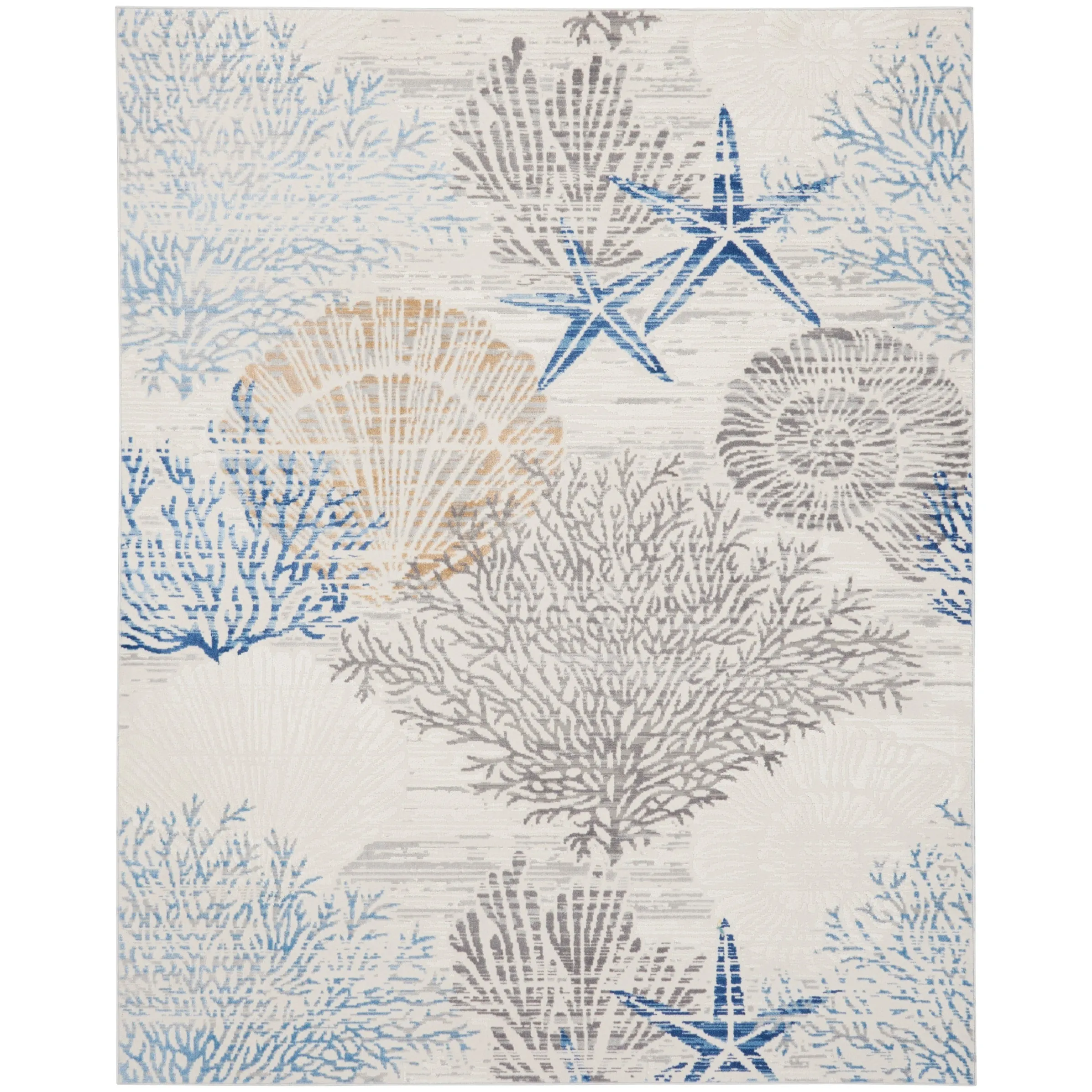 Nourison Seaside Indoor only Nature Area Rug