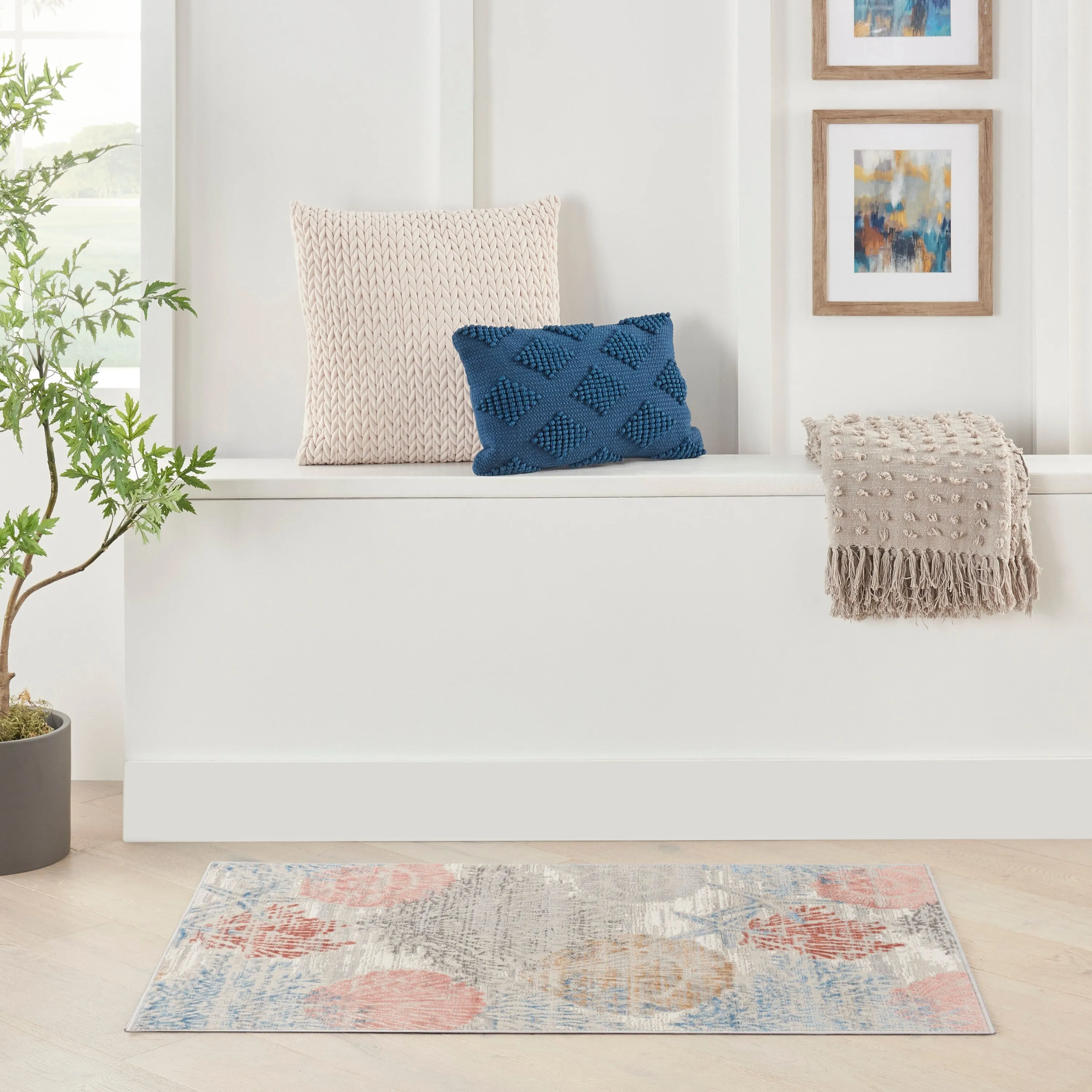 Nourison Seaside Indoor only Nature Area Rug