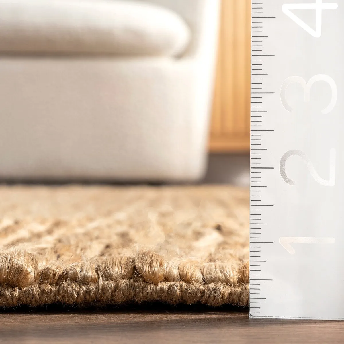Nuloom Arlean Handmade Farmhouse Jute Area Rug