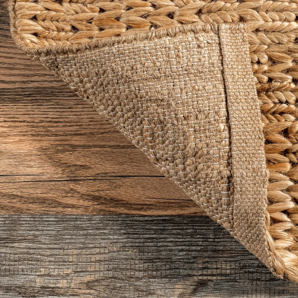 Nuloom Arlean Handmade Farmhouse Jute Area Rug
