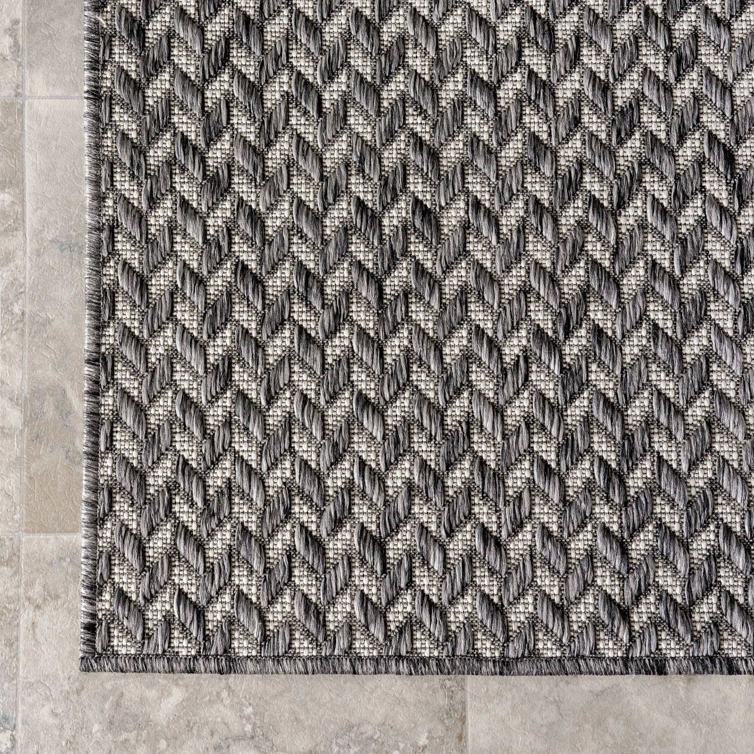 Nuloom Camryn Herringbone Indoor/Outdoor Area Rug