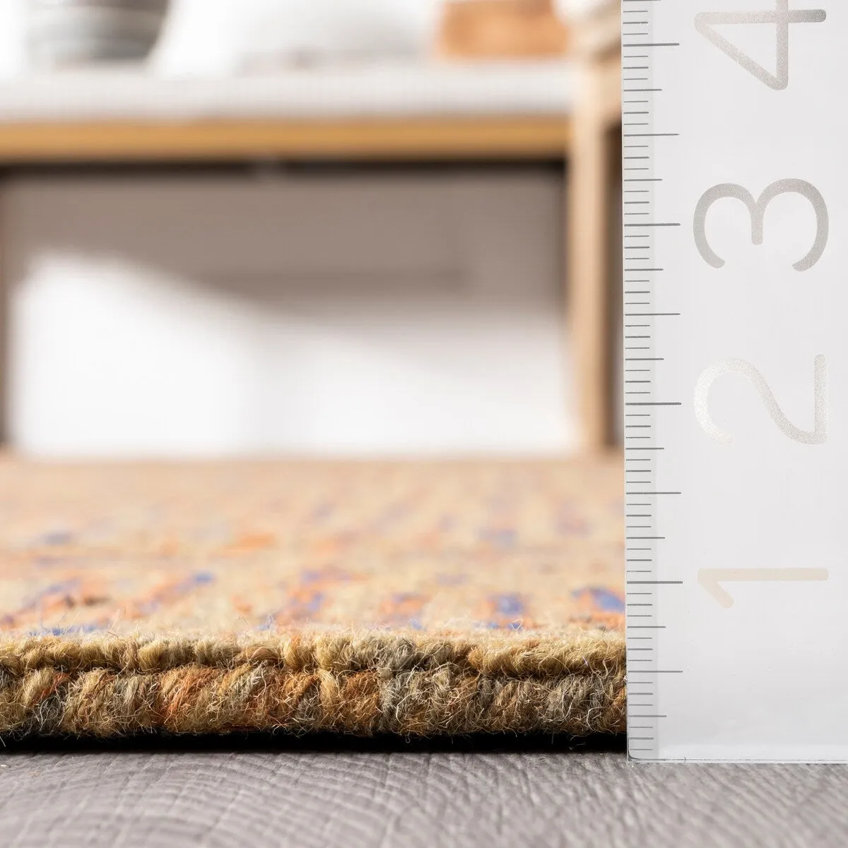 Nuloom Delanie Geometric Trellis Wool Area Rug