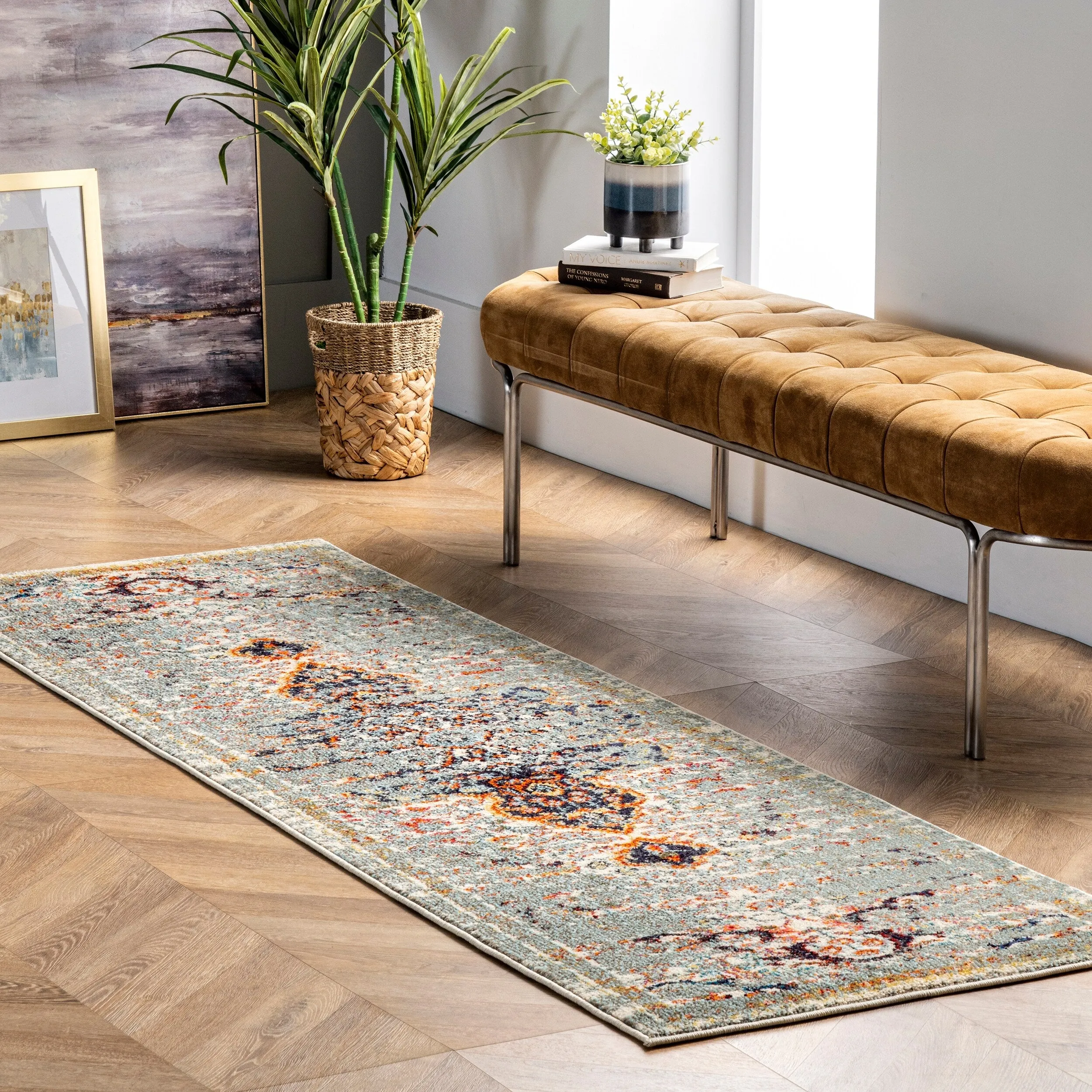 Nuloom Distressed Persian Sarita Area Rug