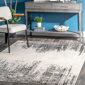 Nuloom Faded Tribal Chevrons Solid Area Rug