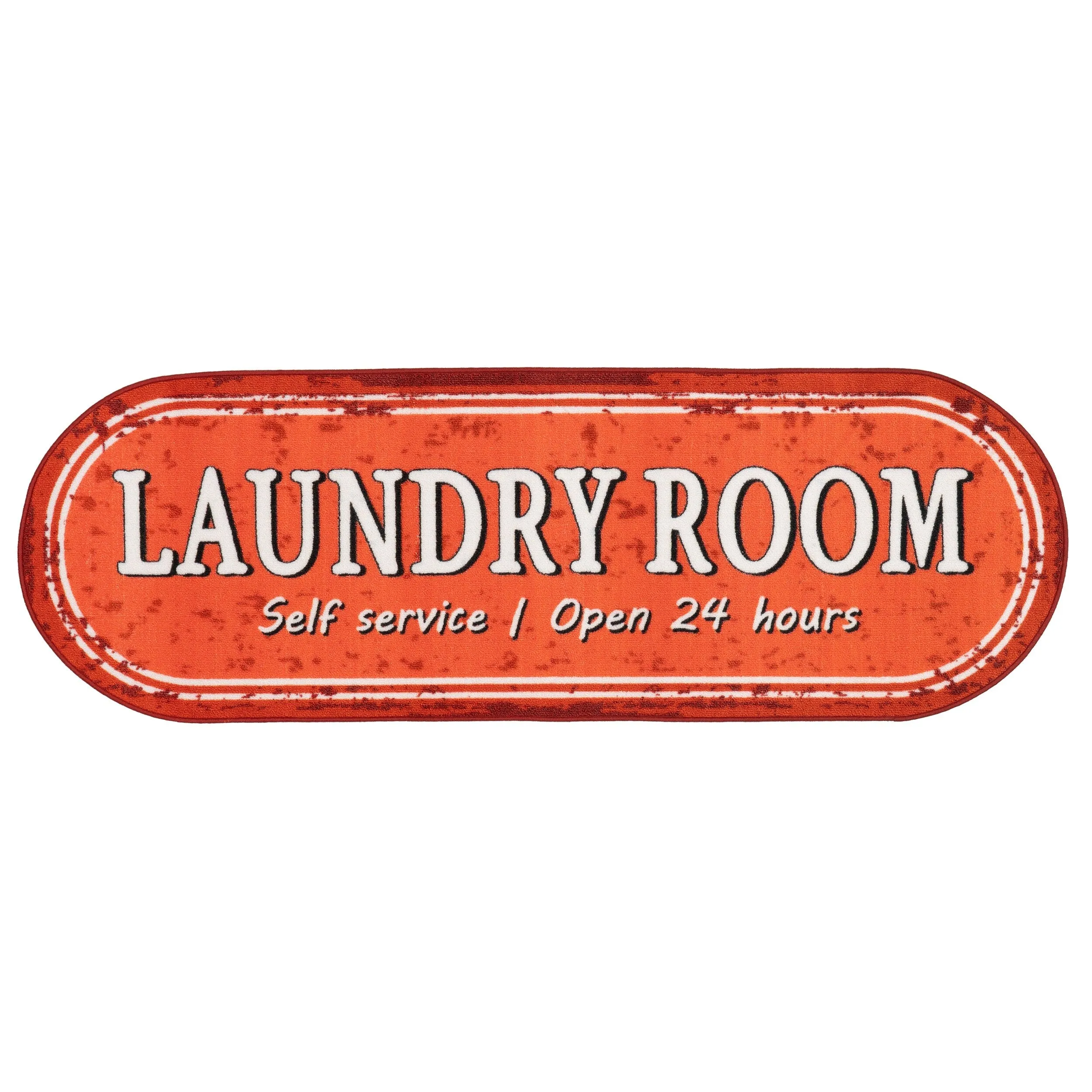 Nuloom Graphic Machine Washable Laundry Mat