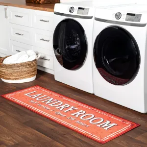 Nuloom Graphic Machine Washable Laundry Mat