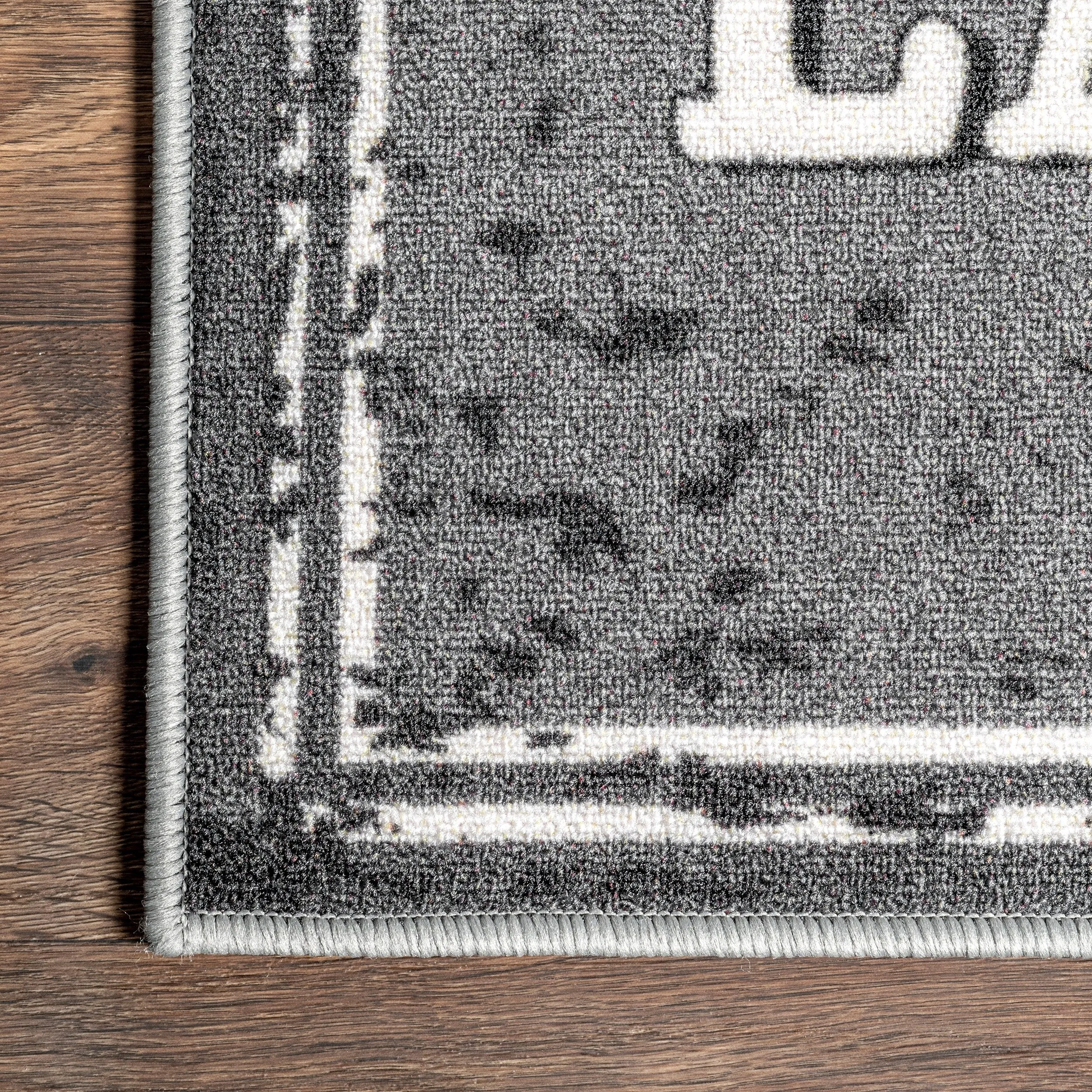 Nuloom Graphic Machine Washable Laundry Mat