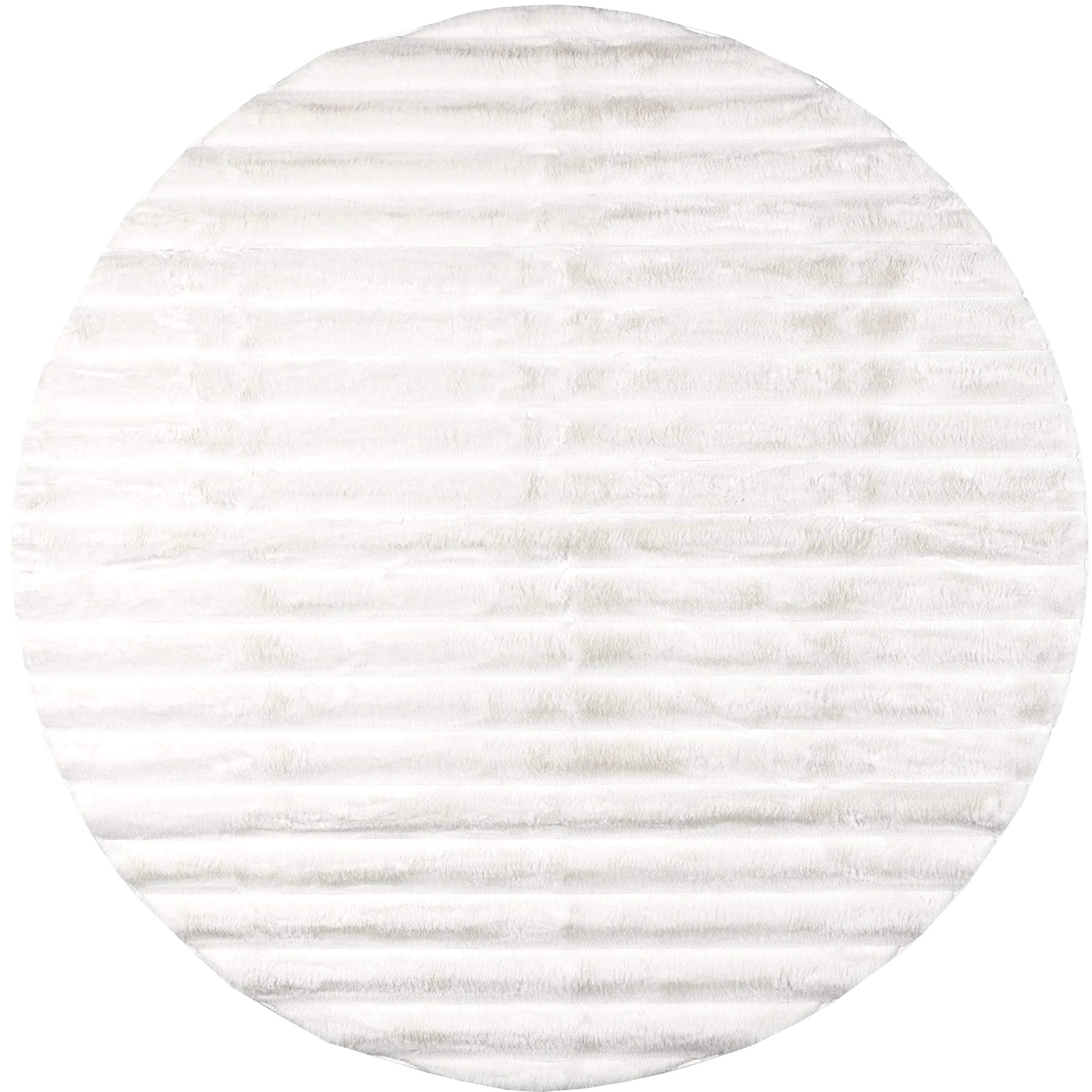 Nuloom Kai SuperiorWash Stripe Faux Rabbit Machine Washable Area Rug