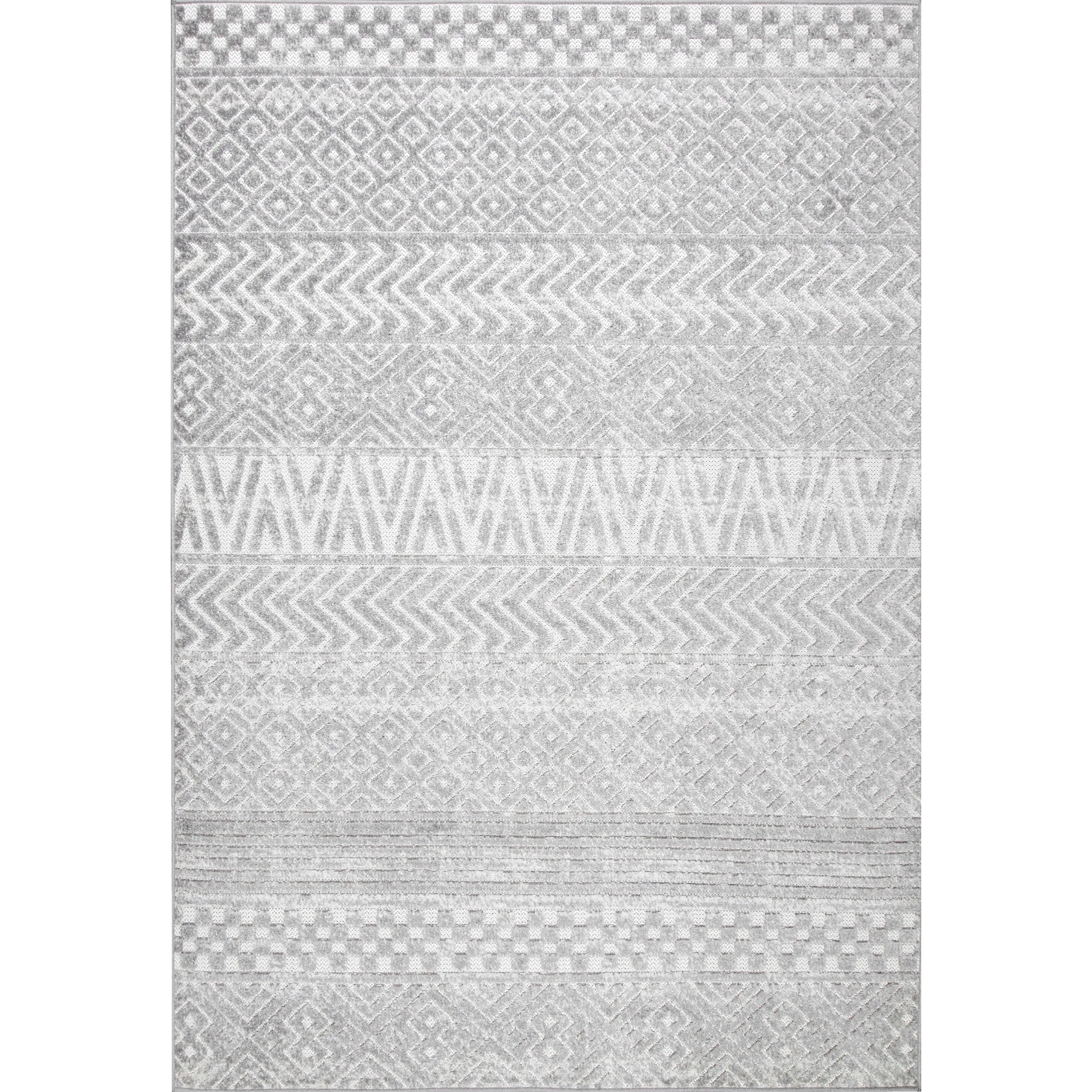 Nuloom Kamryn Textured Tribal Indoor/Outdoor Area Rug