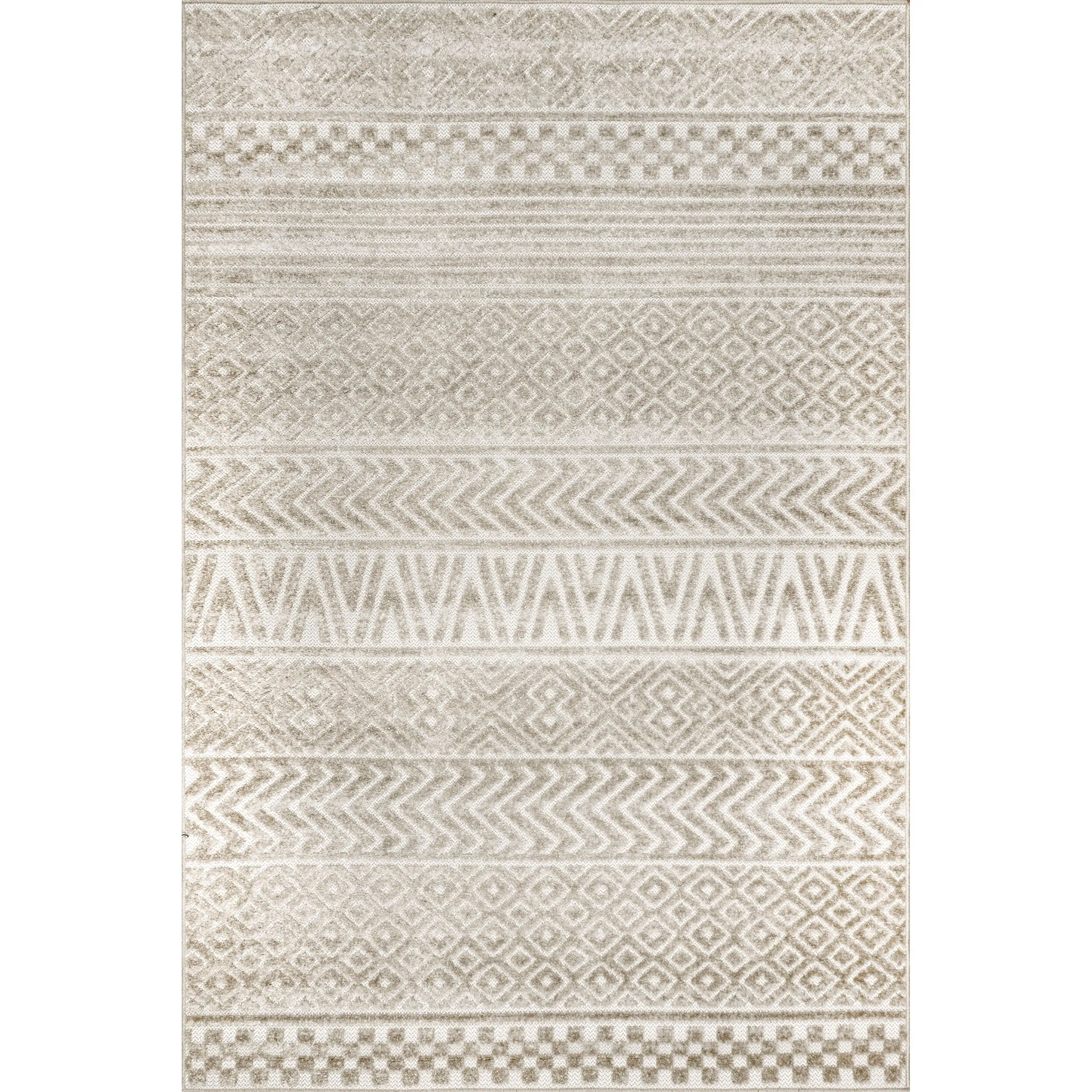 Nuloom Kamryn Textured Tribal Indoor/Outdoor Area Rug