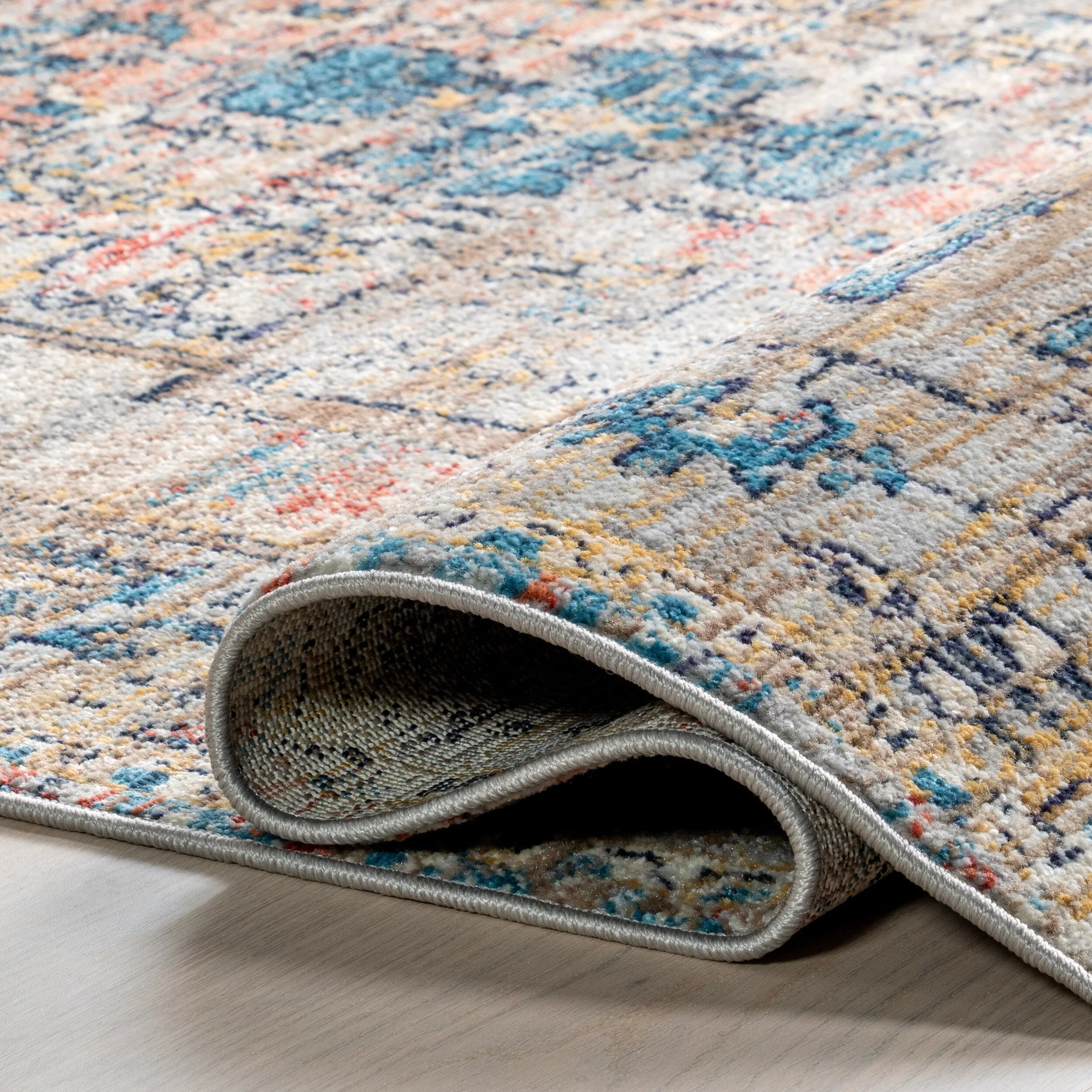Nuloom Marley Traditional Medallion Fringe Area Rug