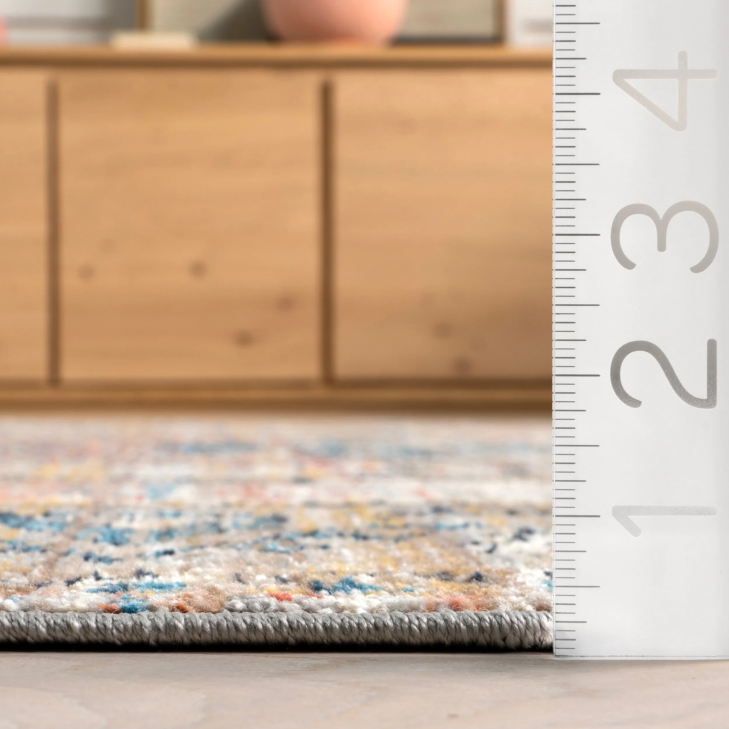 Nuloom Marley Traditional Medallion Fringe Area Rug