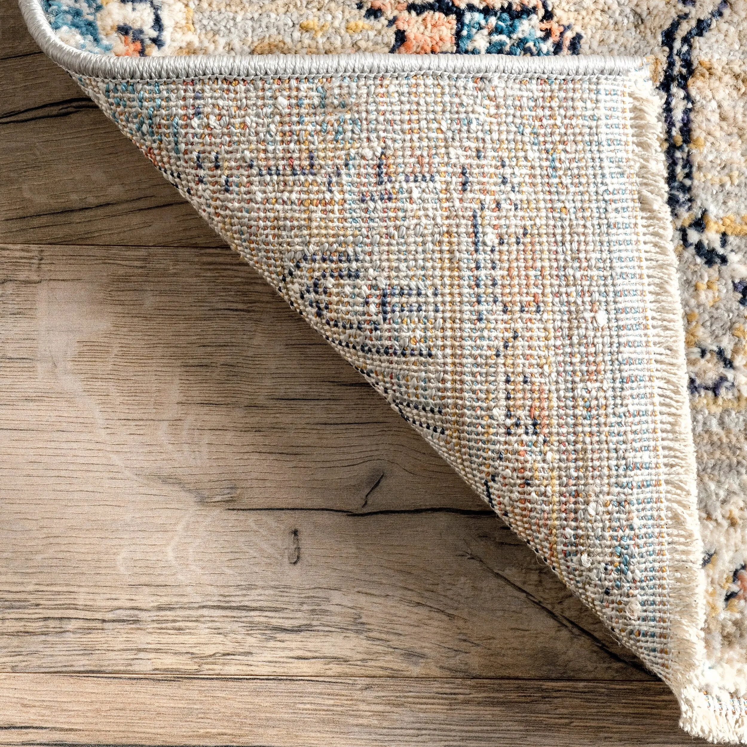 Nuloom Marley Traditional Medallion Fringe Area Rug