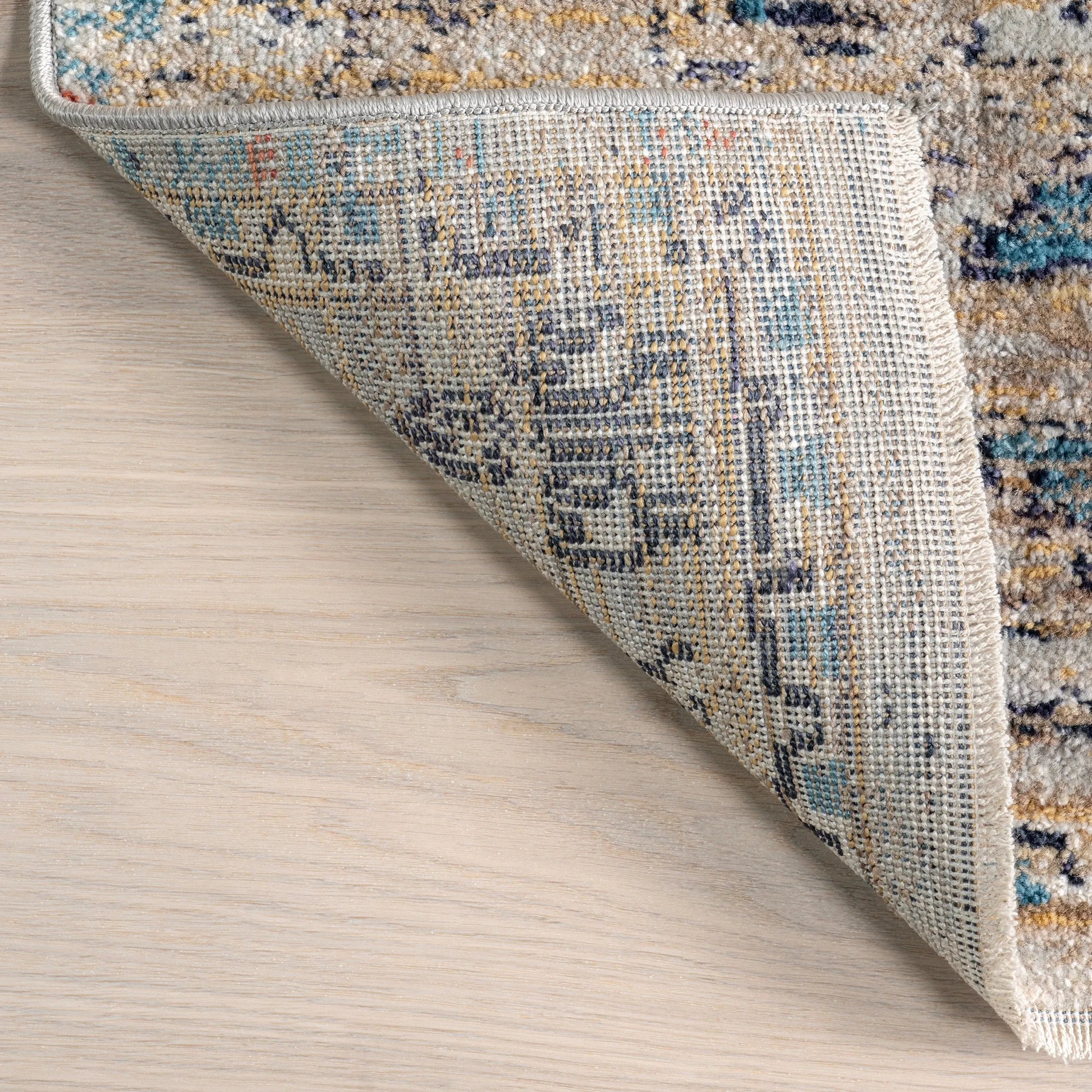 Nuloom Marley Traditional Medallion Fringe Area Rug